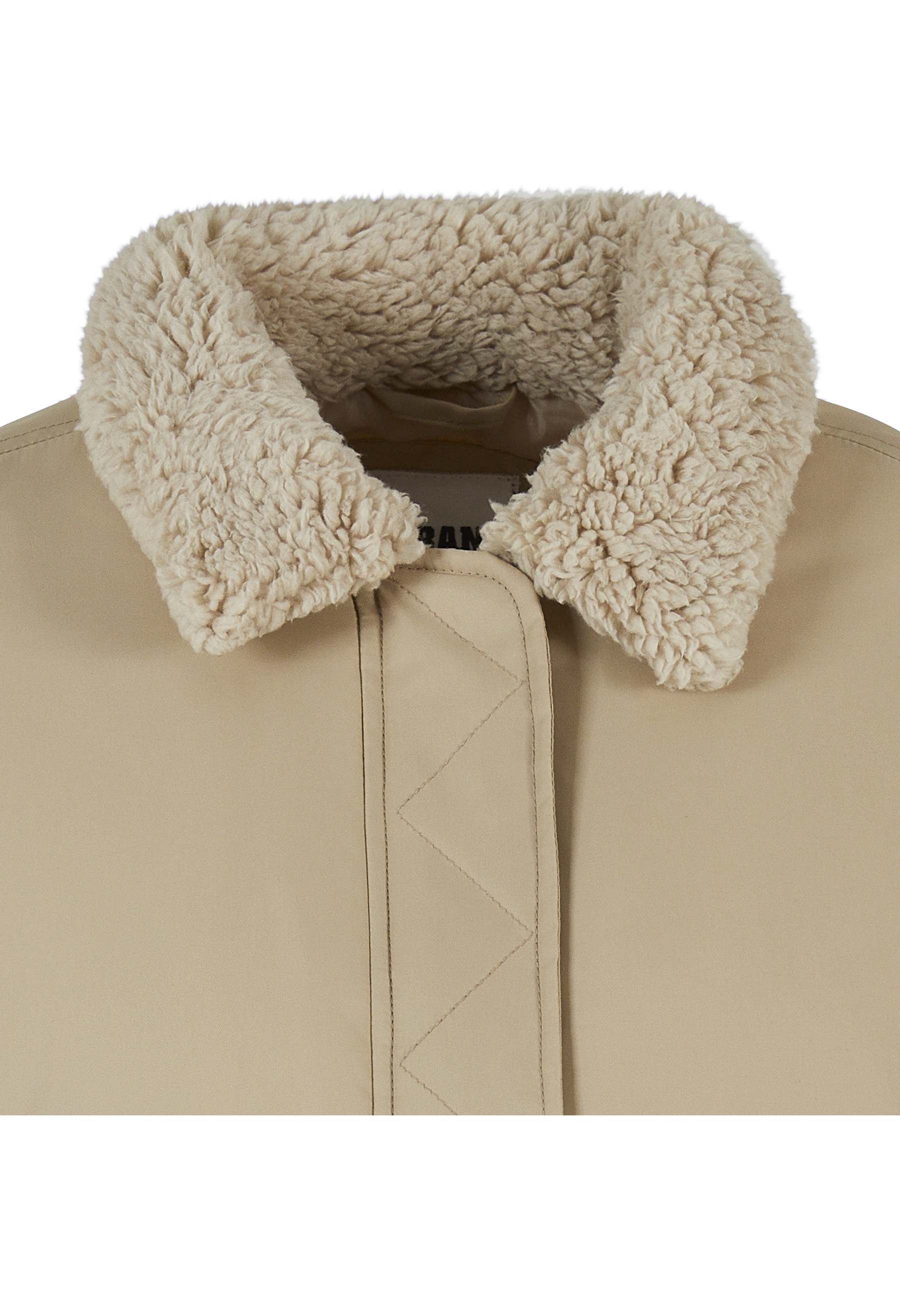 URBAN CLASSICS Winterjacke »Urban Classics Damen Ladies Pilot Bomber Jacket« 1 Stk. tlg. ohne Kapuze