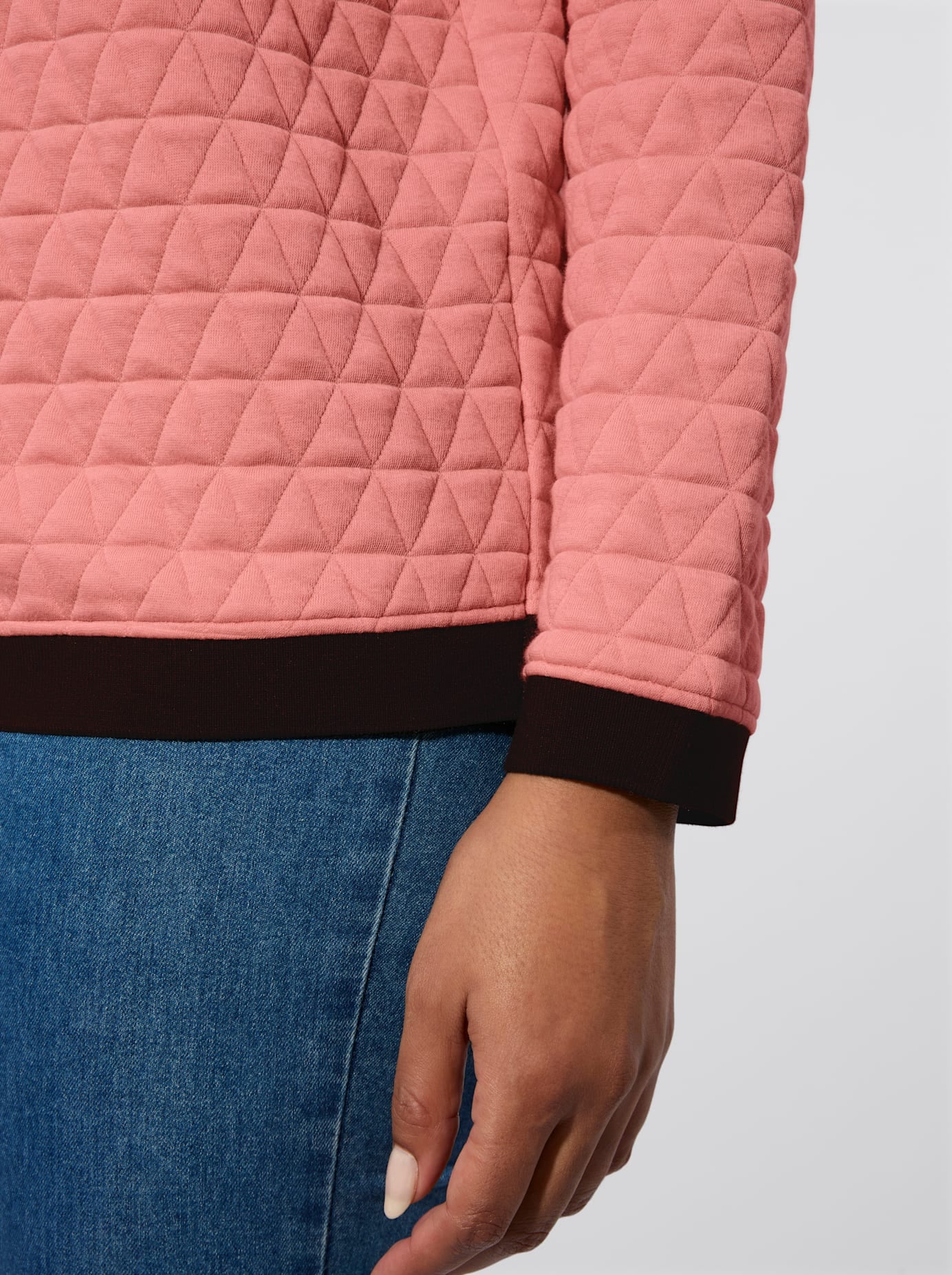 Casual Looks Langarmshirt »Jacquard-Shirt« 1 tlg.