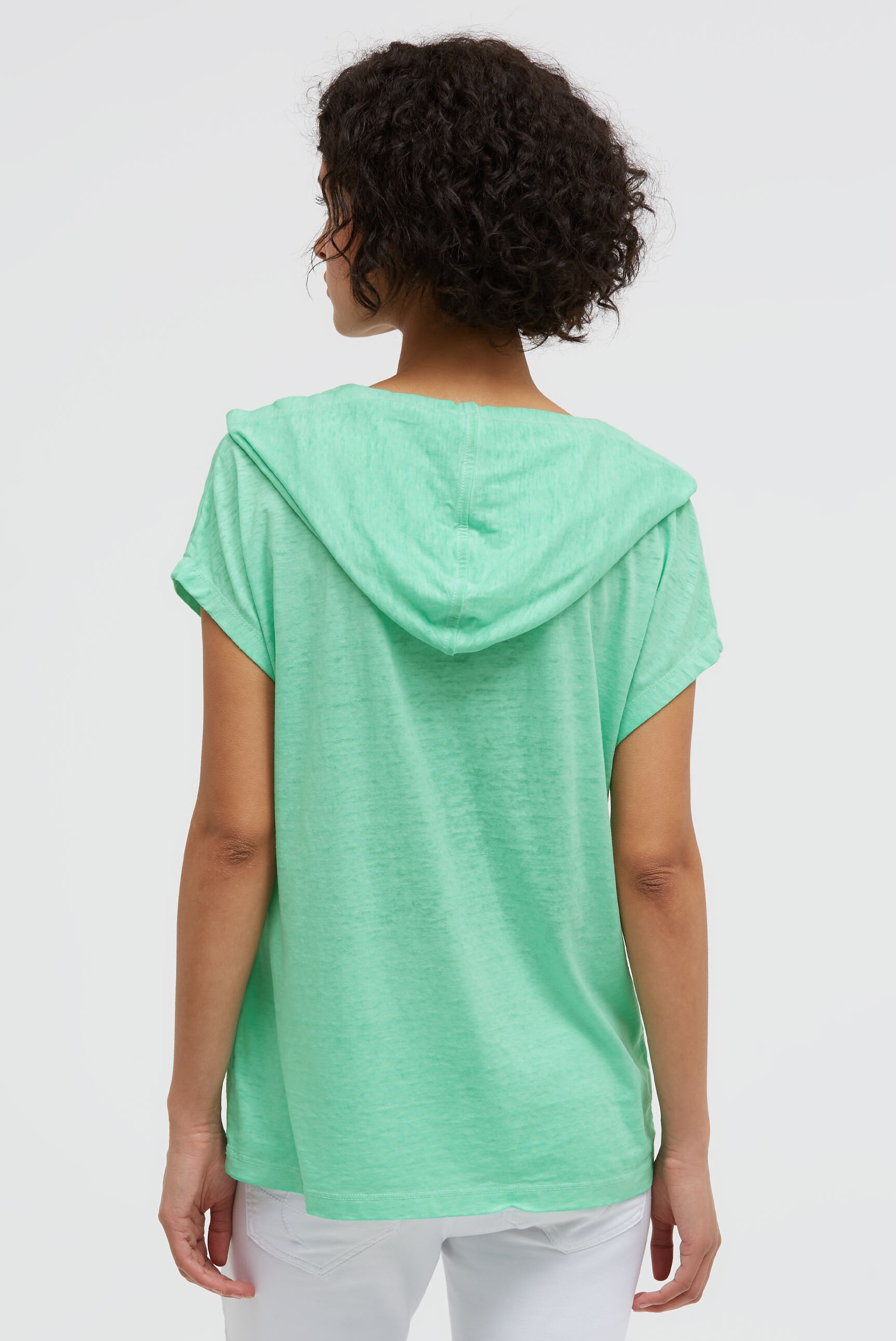 SOCCX Kapuzenshirt mit überschnittener Schulter