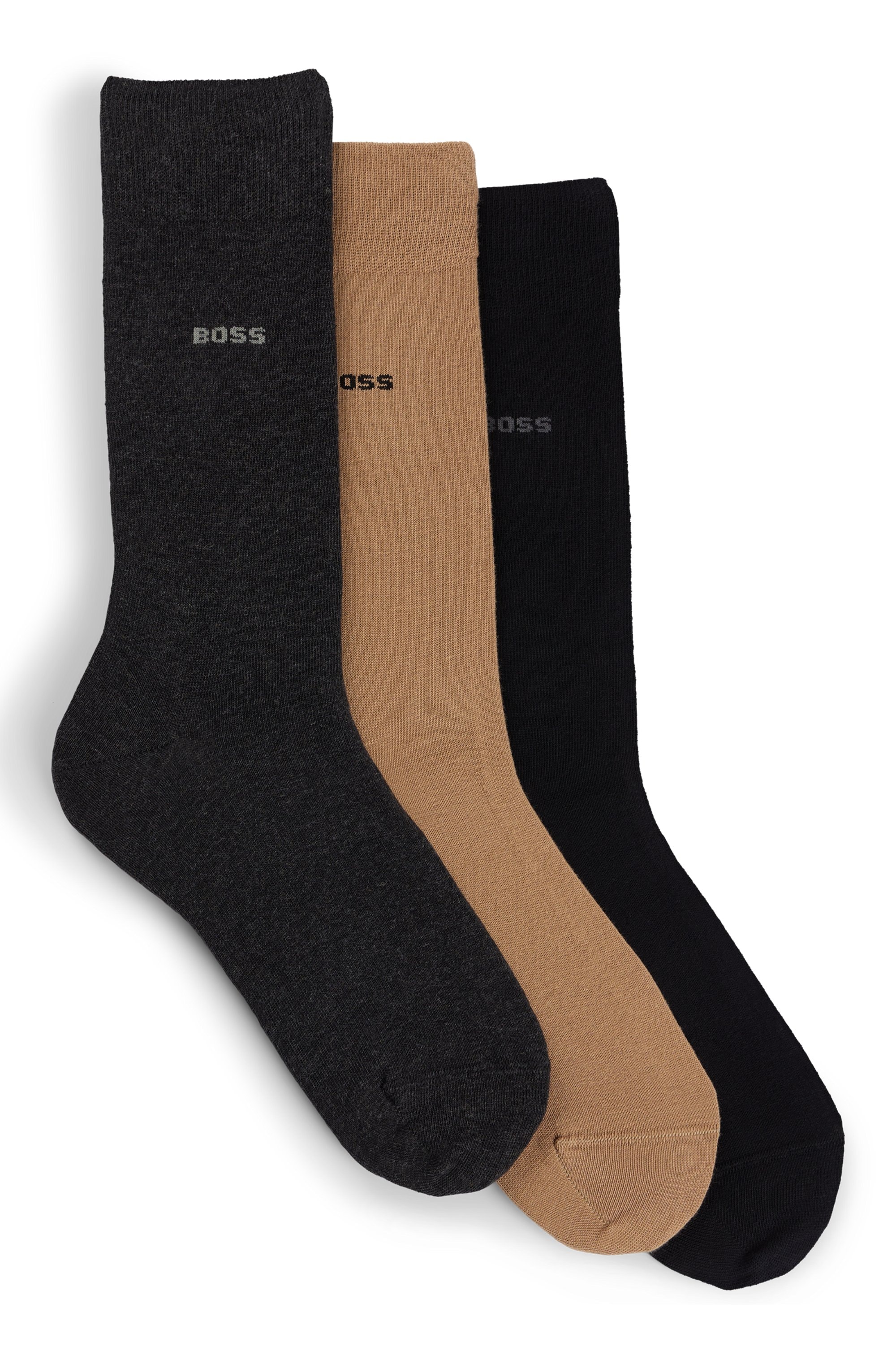 BOSS Socken "3P RS GiftSet Uni CC", (Packung, 3 Paar, 3er Pack), mit einges günstig online kaufen