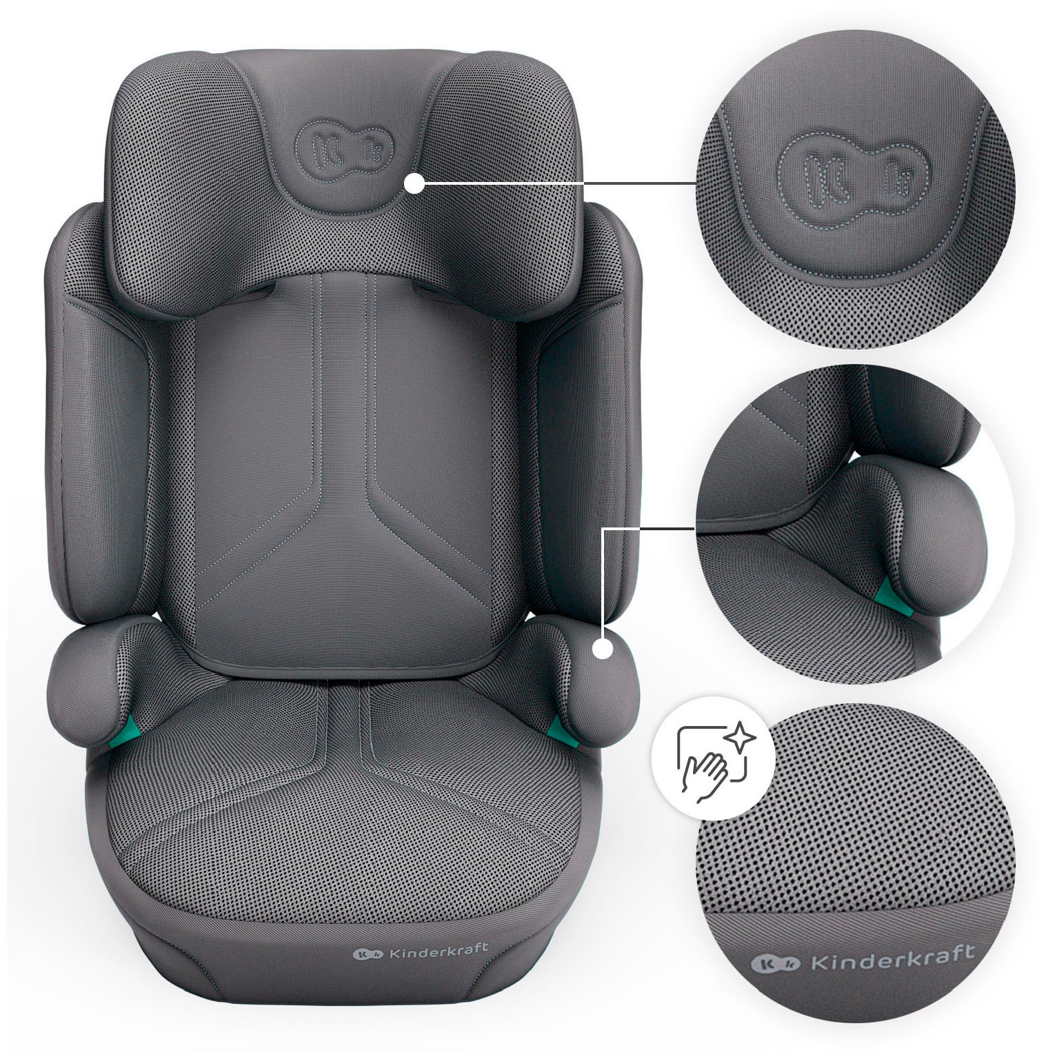 Kinderkraft Autokindersitz »XPAND 2 PRO i-Size schwarz«