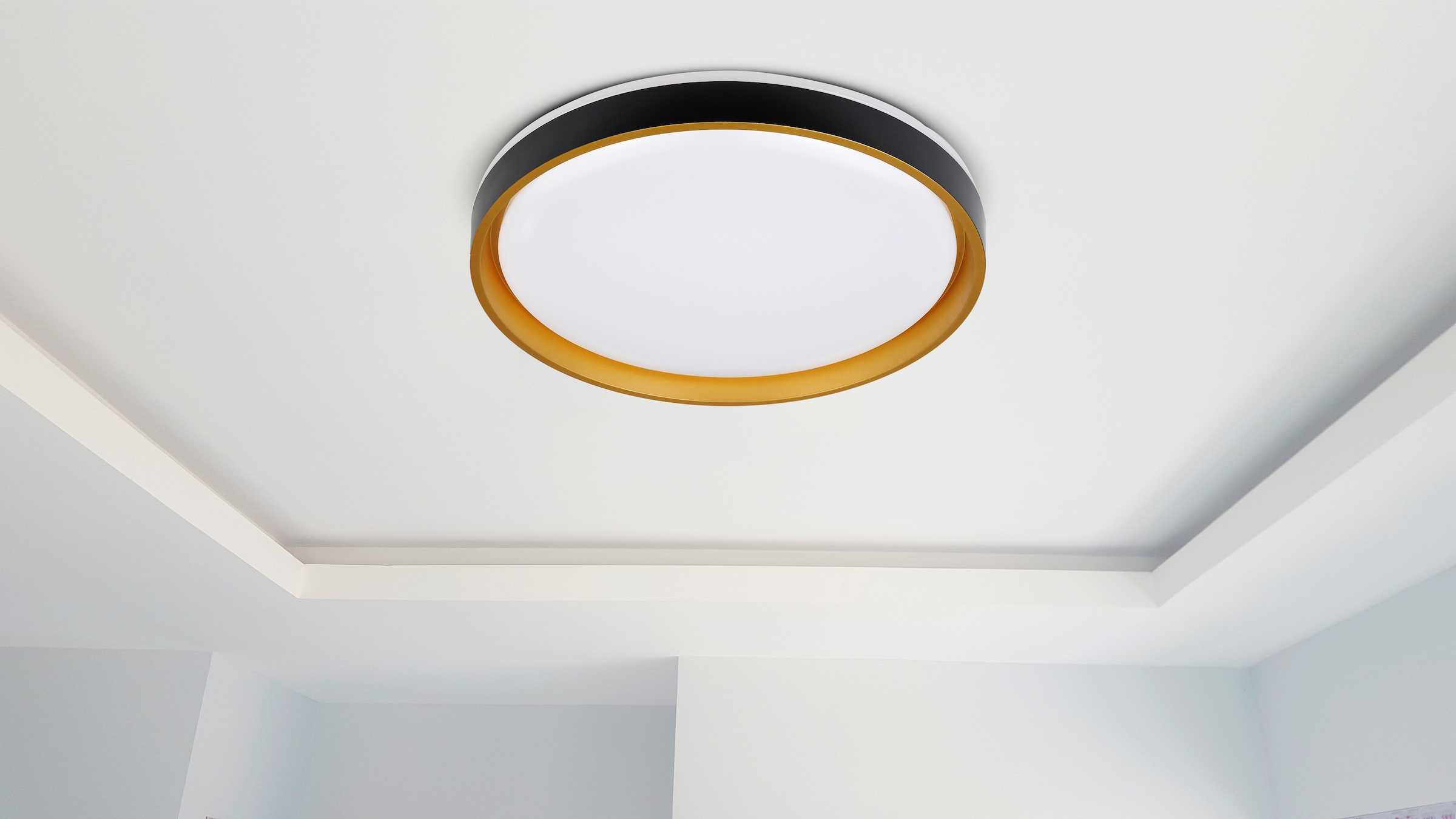 näve LED Deckenleuchte »Tunis« LED-Modul 1 Stk. Neutralweiß 3 stufig dimmbar per Wandschalter/25%/50%/100%, inkl. Memoryfunktion