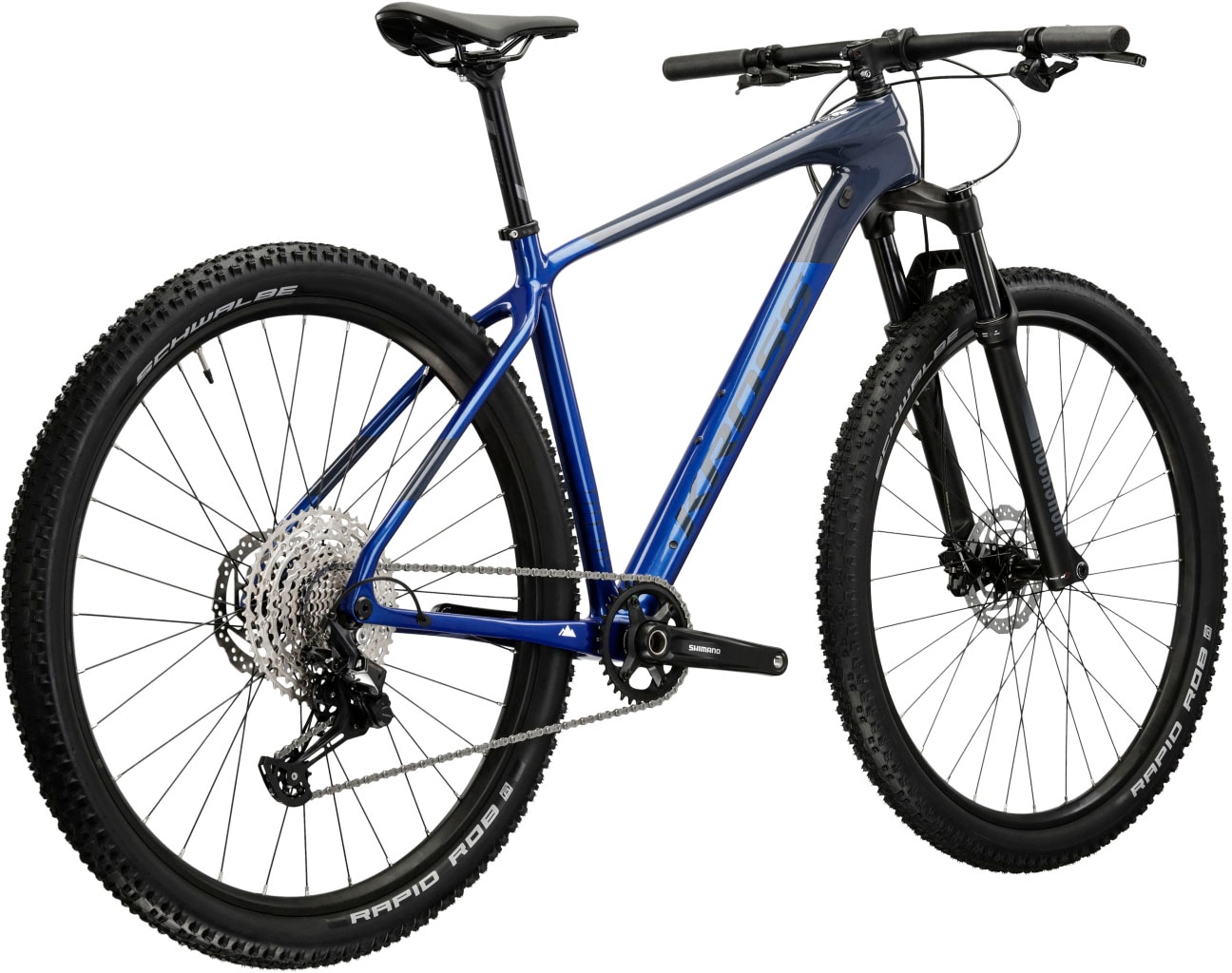 Kross Mountainbike »Hardtail Level 8.0«, 12 Gang, Shimano, DEORE M6100 Schaltwerk, Kettenschaltung