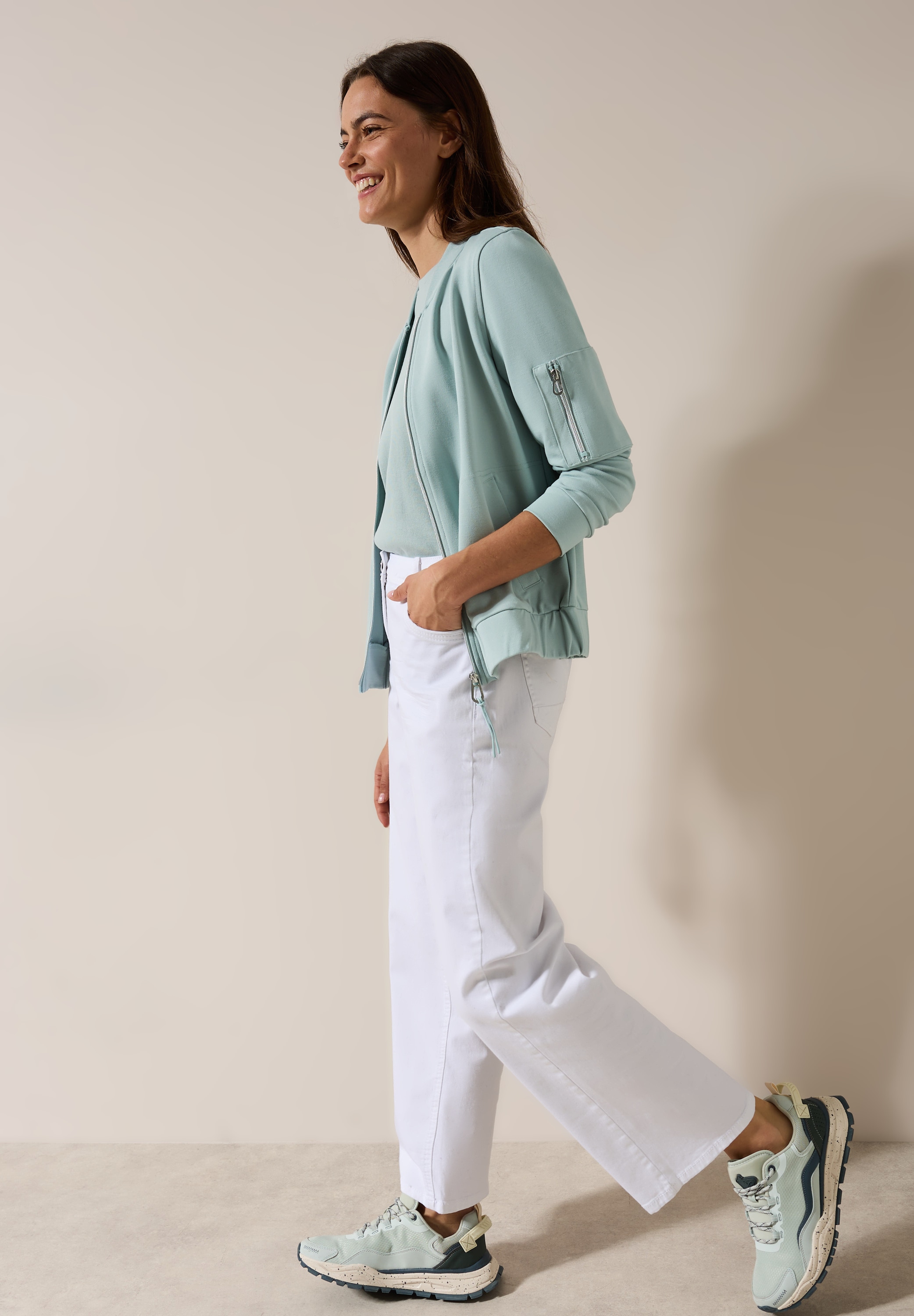 Cecil Blouson, mit Zipper Detail