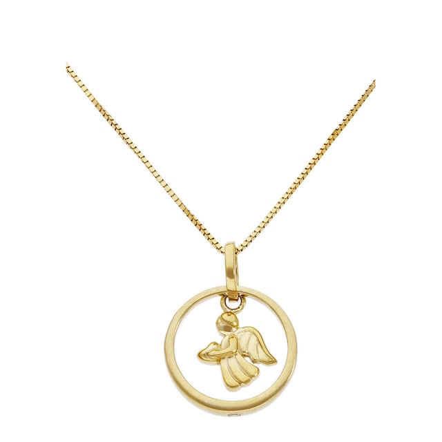 Firetti Kette mit Anhänger »Schmuck Geschenk Gold 375 Halsschmuck Halskette  Goldkette Venezianer«, zu Hoodie, Kleid, Shirt, Jeans, Sneaker! Anlass  Geburtstag Weihnachten auf Rechnung | BAUR