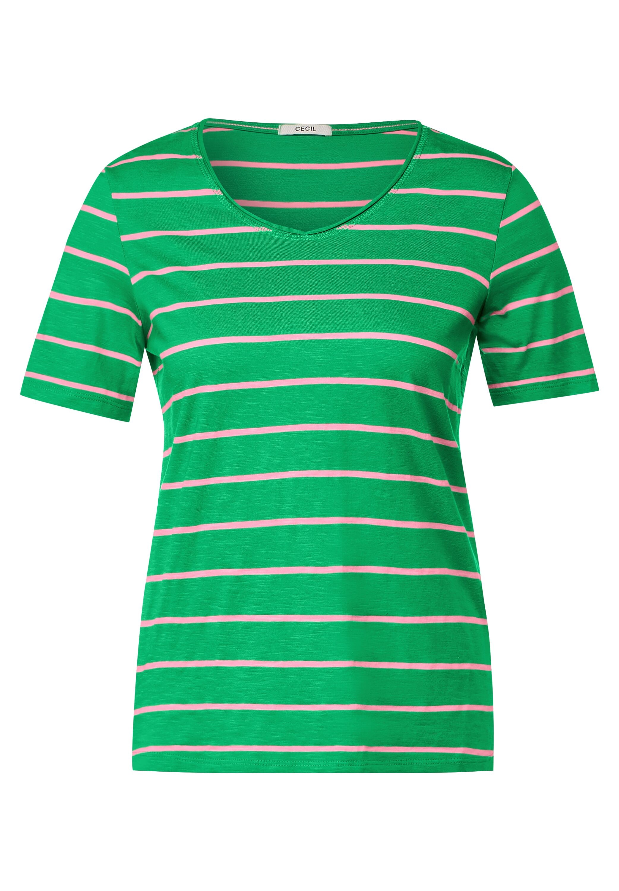 Cecil T-Shirt, mit V-Ausschnitt bestellen BAUR | für