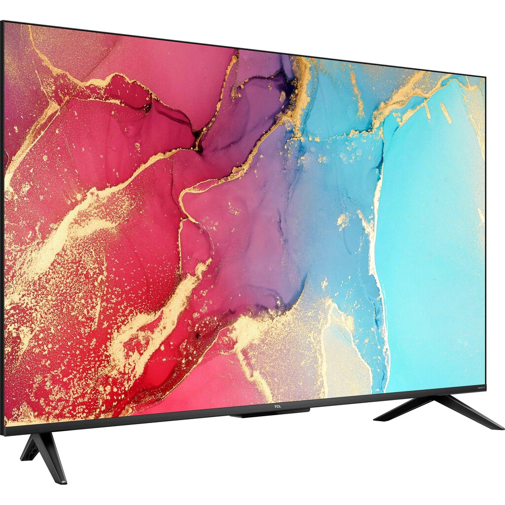 TCL QLED-Fernseher »43RC630X2«, 108 cm/43 Zoll, 4K Ultra HD, Smart-TV, HDR Pro, HDR10+, Dolby Vision, Game Master, HDMI 2.1, ONKYO Sound