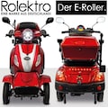 Rolektro Elektromobil »Rolektro E-Quad 15 V.3 Lithium«, 1000 W, 15 km/h, (mit Topcase)