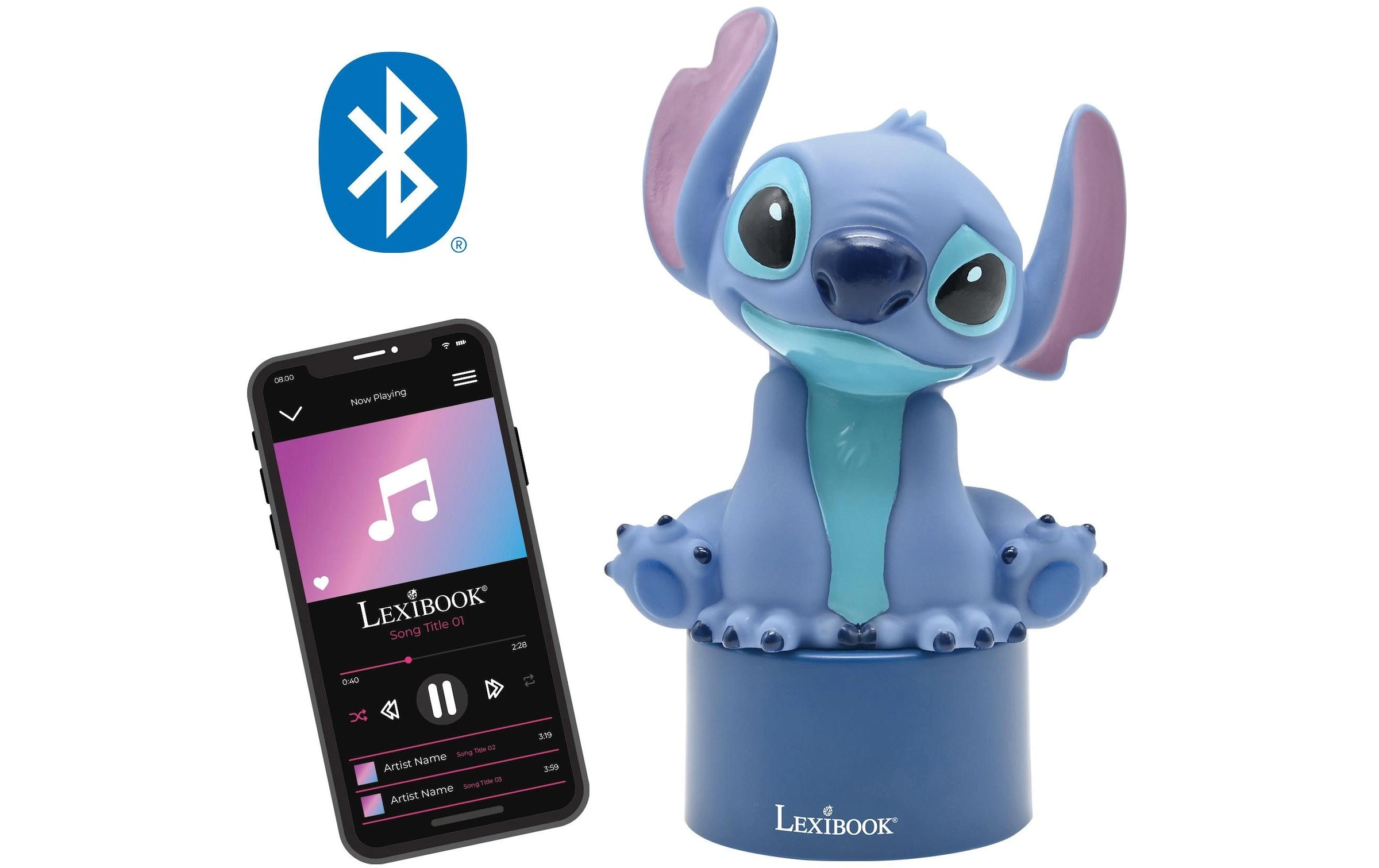 Lexibook® Nachtlicht »Stitch Bluetooth«