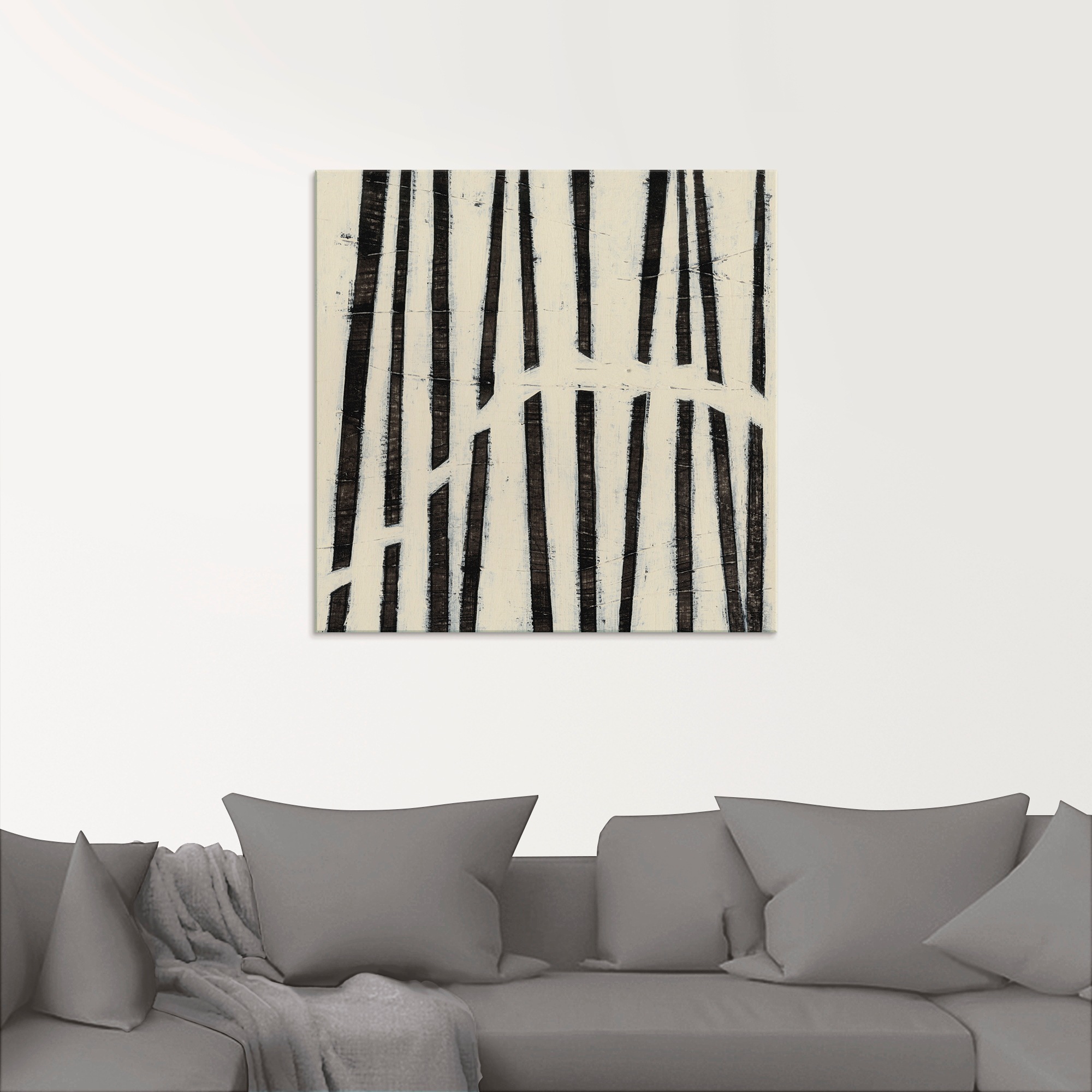 Artland Glasbild »Hieroglyph I«, Muster, (1 St.), in verschiedenen Größen