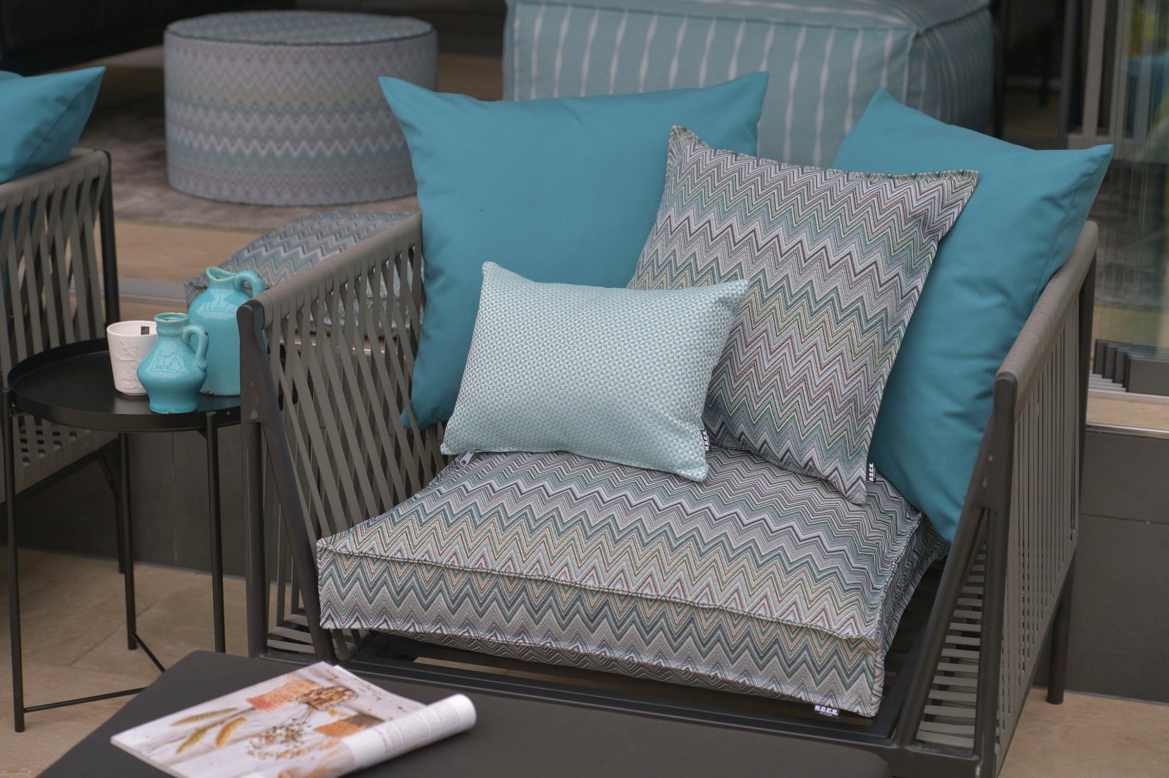 H.O.C.K. Dekokissen "Pablo" Kissenhülle mit Füllung, 1 Stück günstig online kaufen