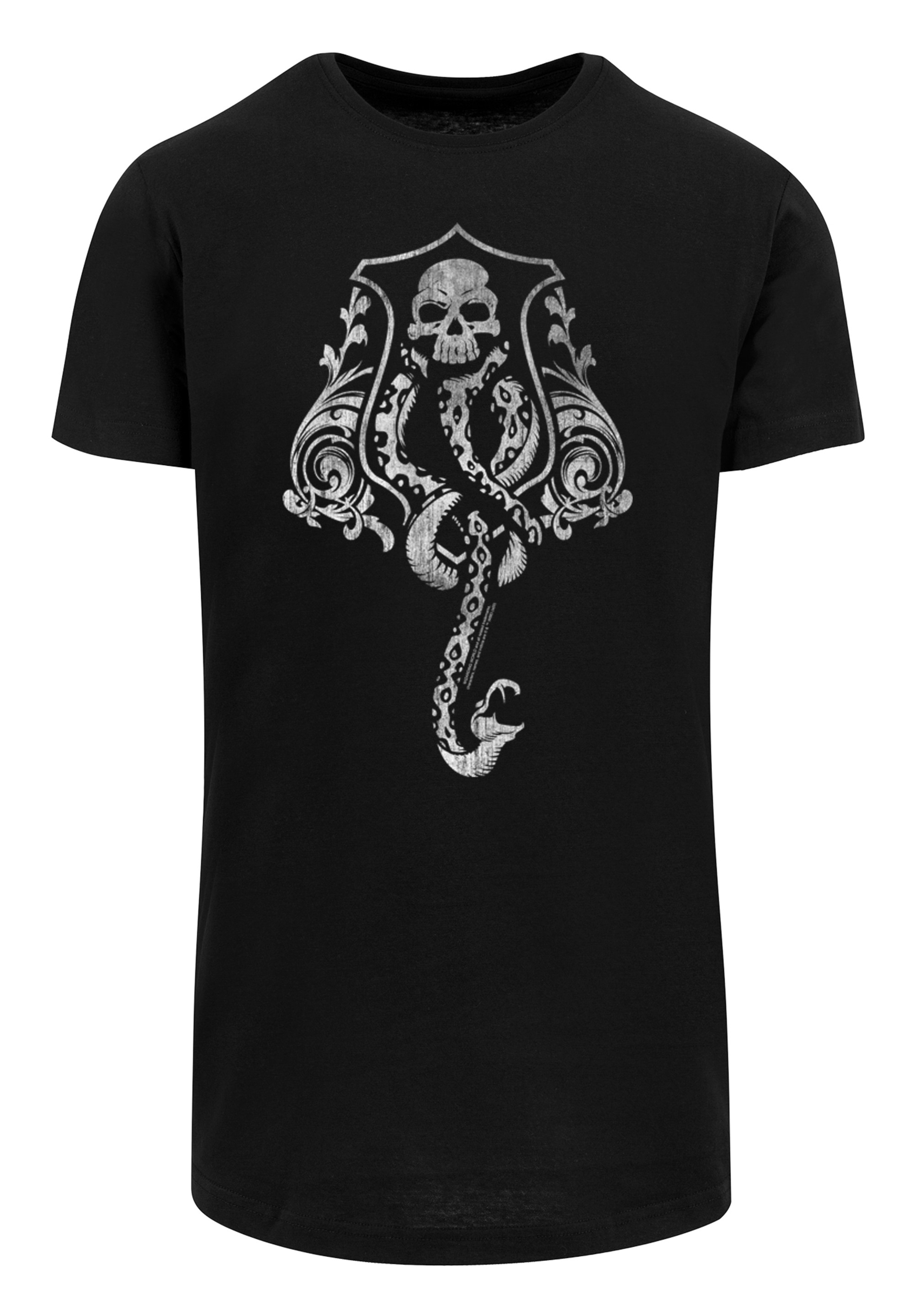 F4NT4STIC T-Shirt »Harry Potter Dark Mark Crest«, Print