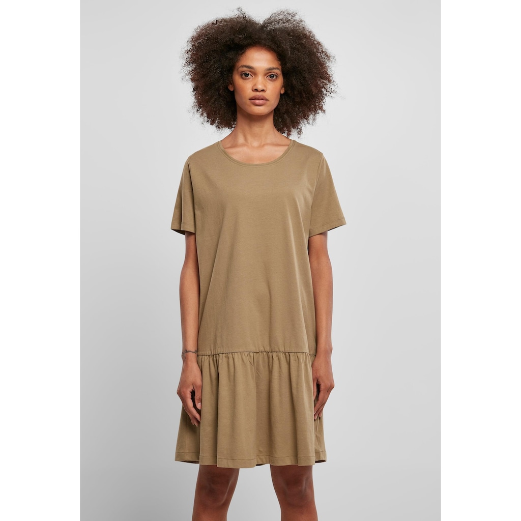 URBAN CLASSICS Shirtkleid »Urban Classics Damen Ladies Valance Tee Dress«, (1 tlg.)