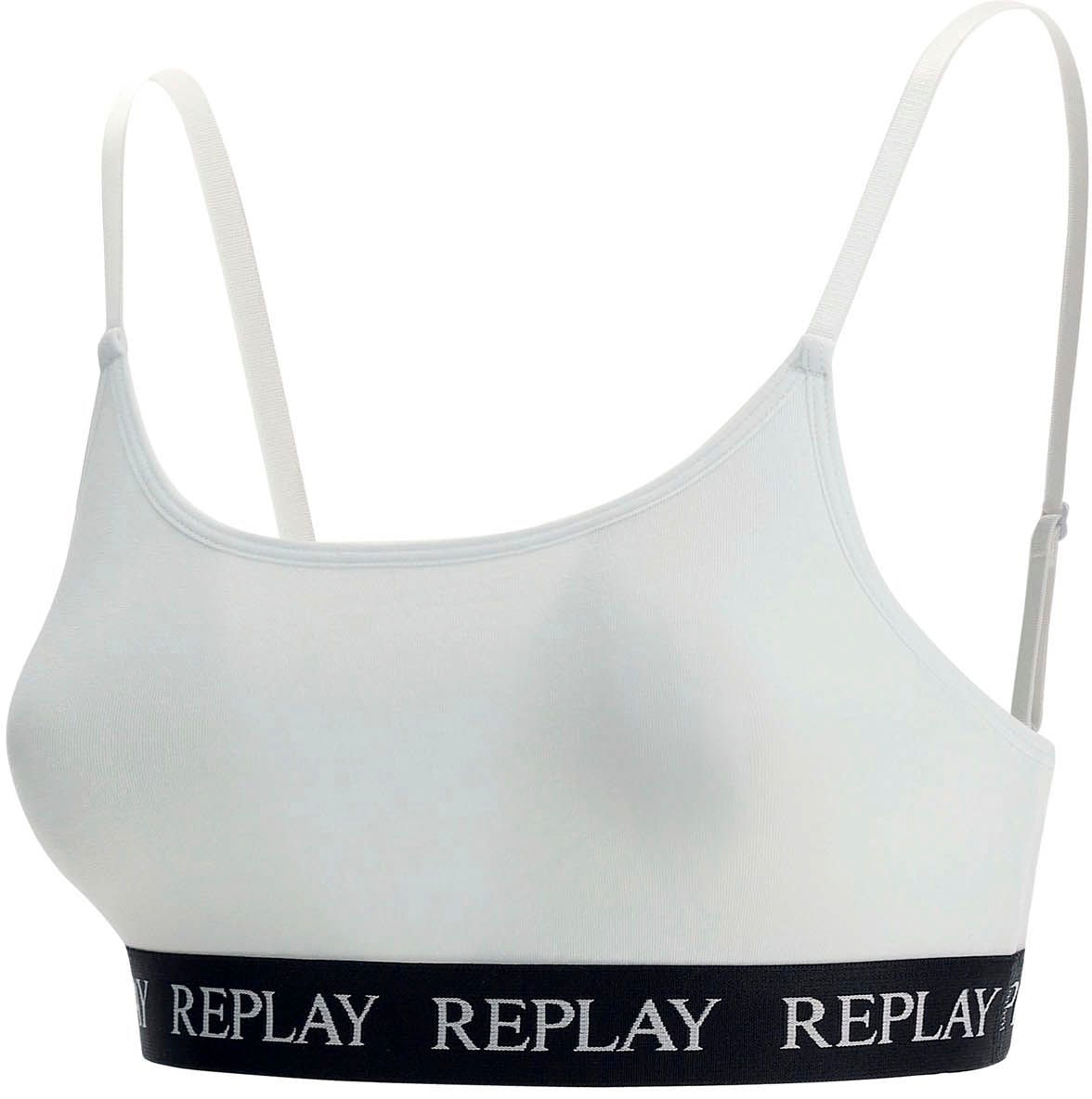 Replay Bustier "LADY CASUAL BRALETTE", mit verstellbaren Spagettiträger