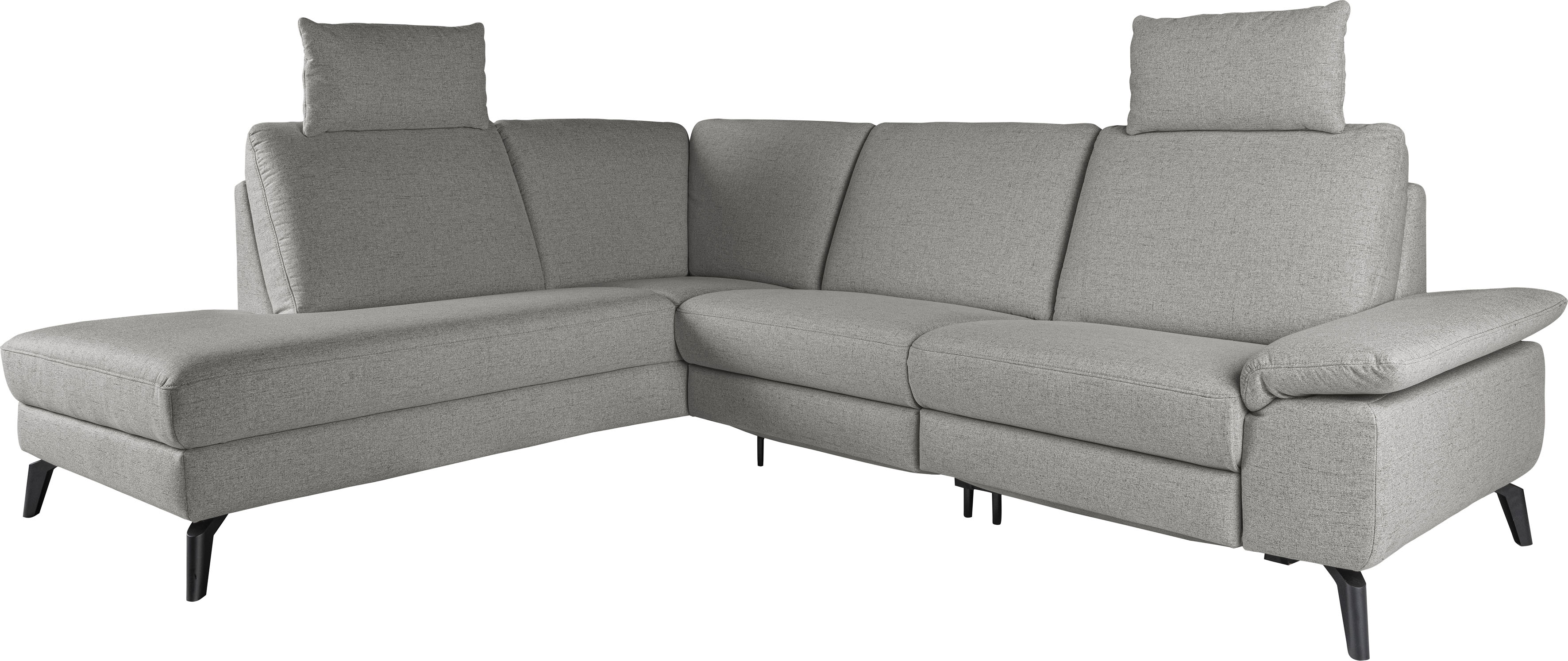 Thumbnail - alina Ecksofa, inkl. Kopfstützen, wahlweise mit Relaxfunktion, Breite: 243 cm
