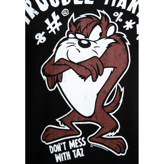 LOGOSHIRT T-Shirt »Looney Tunes - Taz - Trouble Maker«, mit tollem Taz-Print  ▷ für | BAUR