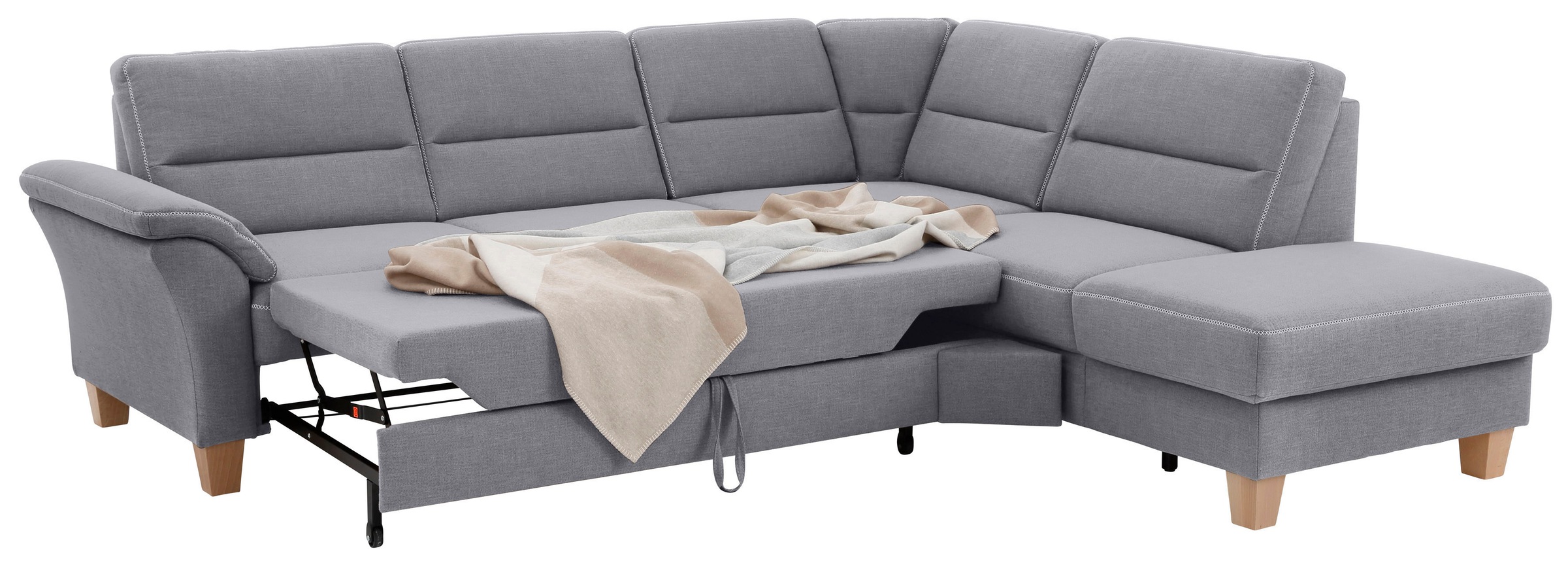 Home affaire Ecksofa »Soleo L-Form«, komfortabel durch Trapezecke mit Relaxfunktion, auch mit Bettfunktion
