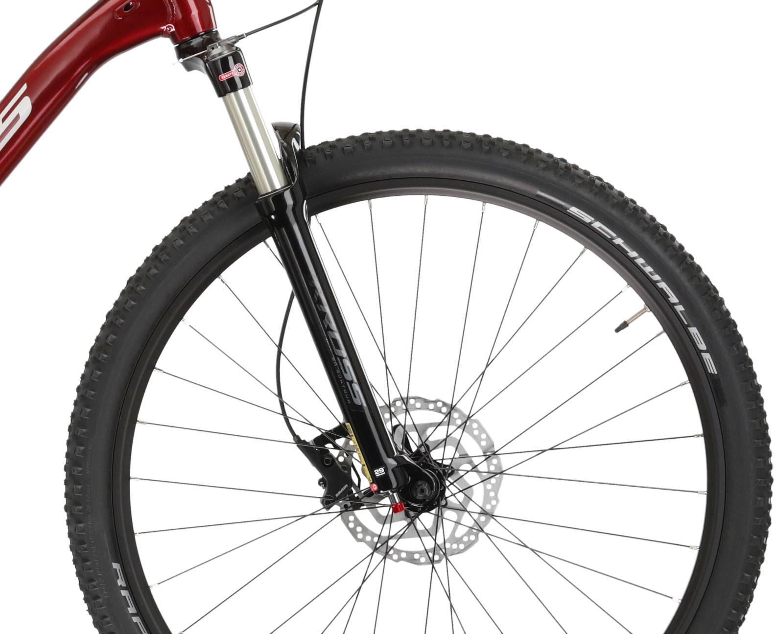 Kross Mountainbike »KROSS MTB Hardtail Level 6.0 29" rot 12 Gänge«, 12 Gang, Shimano, DEORE M6100 Schaltwerk, Kettenschaltung