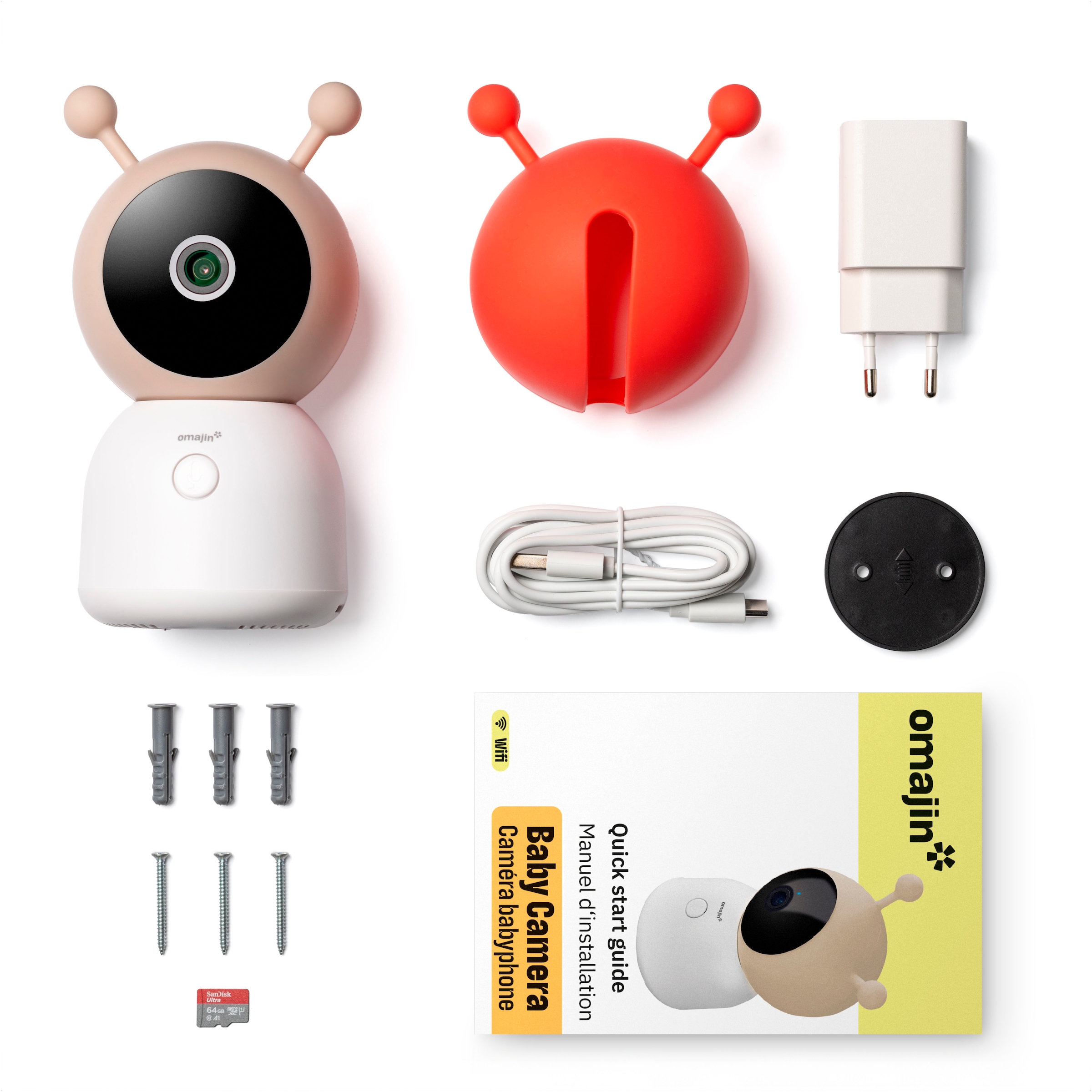 Omajin by Netatmo Überwachungskamera »Babyphone OBC-01-EC«, Innenbereich