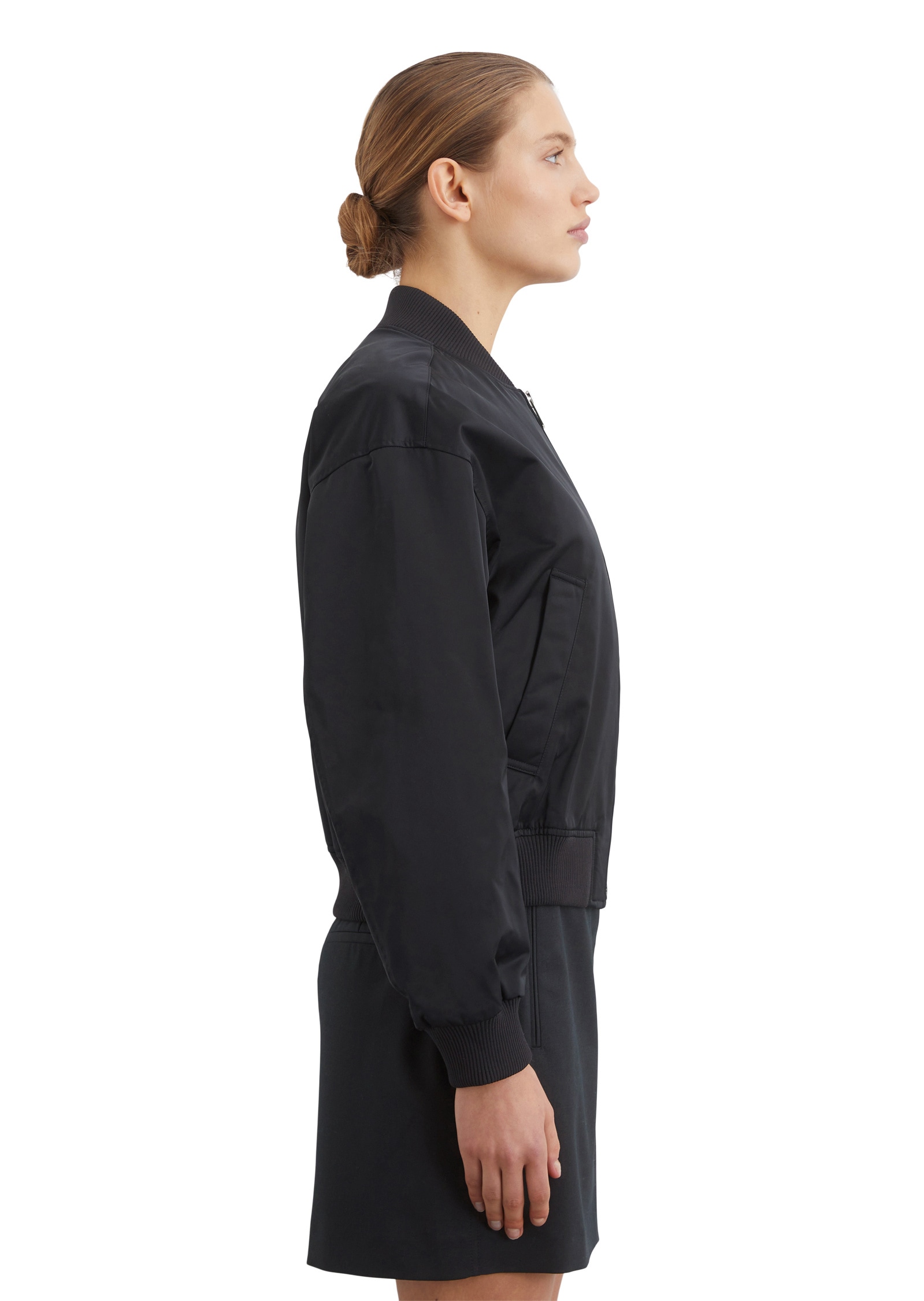 Marc O'Polo Outdoorjacke »aus recyceltem Polyester-Twill«, ohne Kapuze