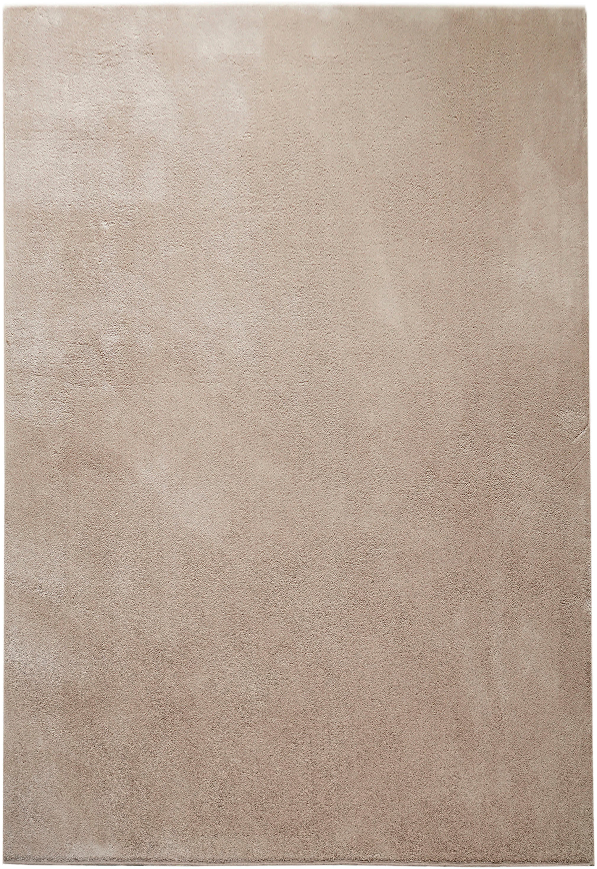 my home Teppich "Cali, weich, modern, waschbar" rechteckig 16 mm Höhe Uni-F günstig online kaufen