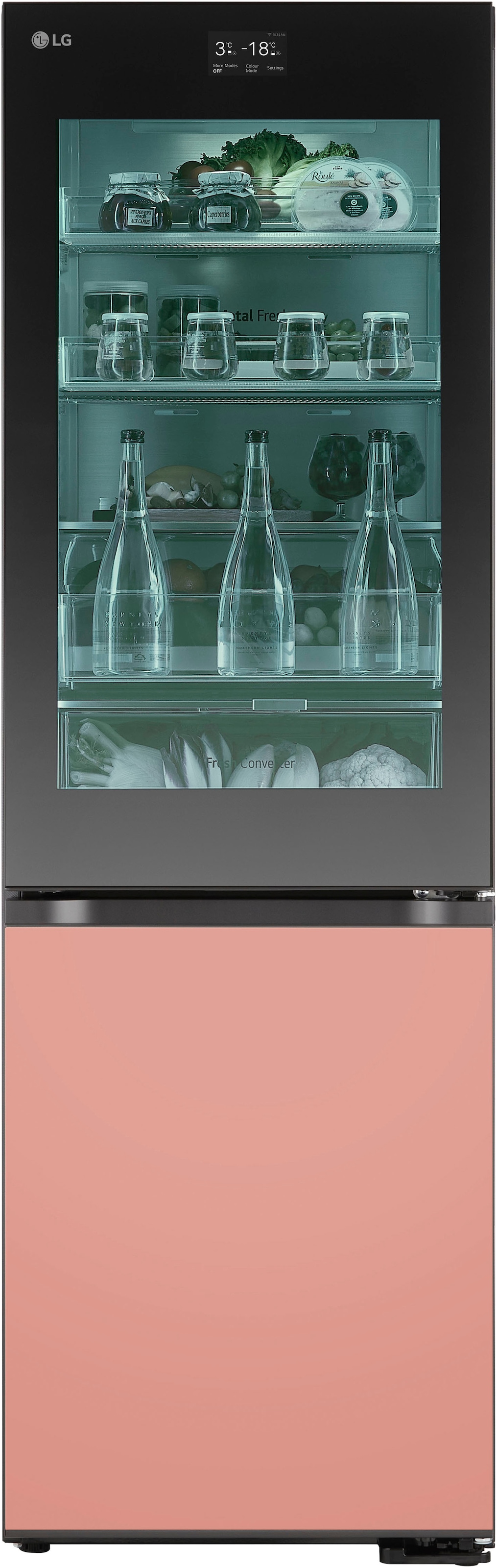 LG Kühl-/Gefrierkombination InstaView "GBG719MDNN" 187 cm hoch 59,5 cm brei günstig online kaufen