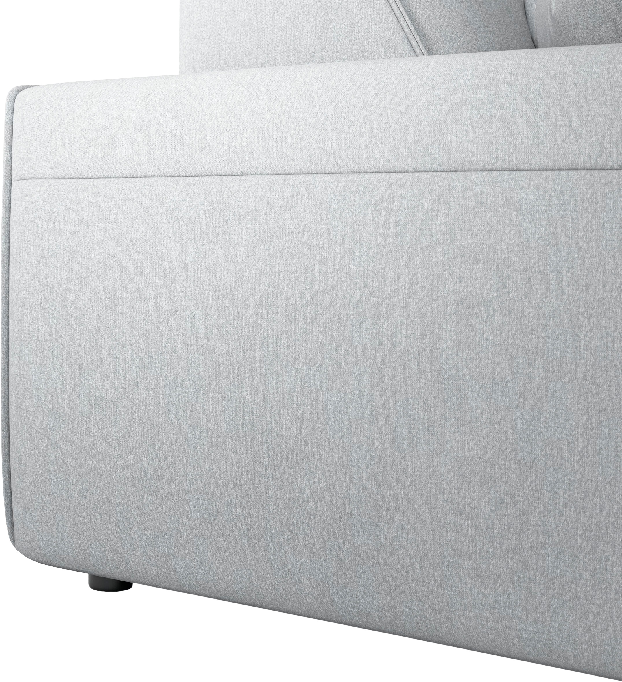 andas Ecksofa »Glimminge L-Form auch in Breitcord, Feincord + Easy care-Bezug,«, Breite 234, Zierkissen