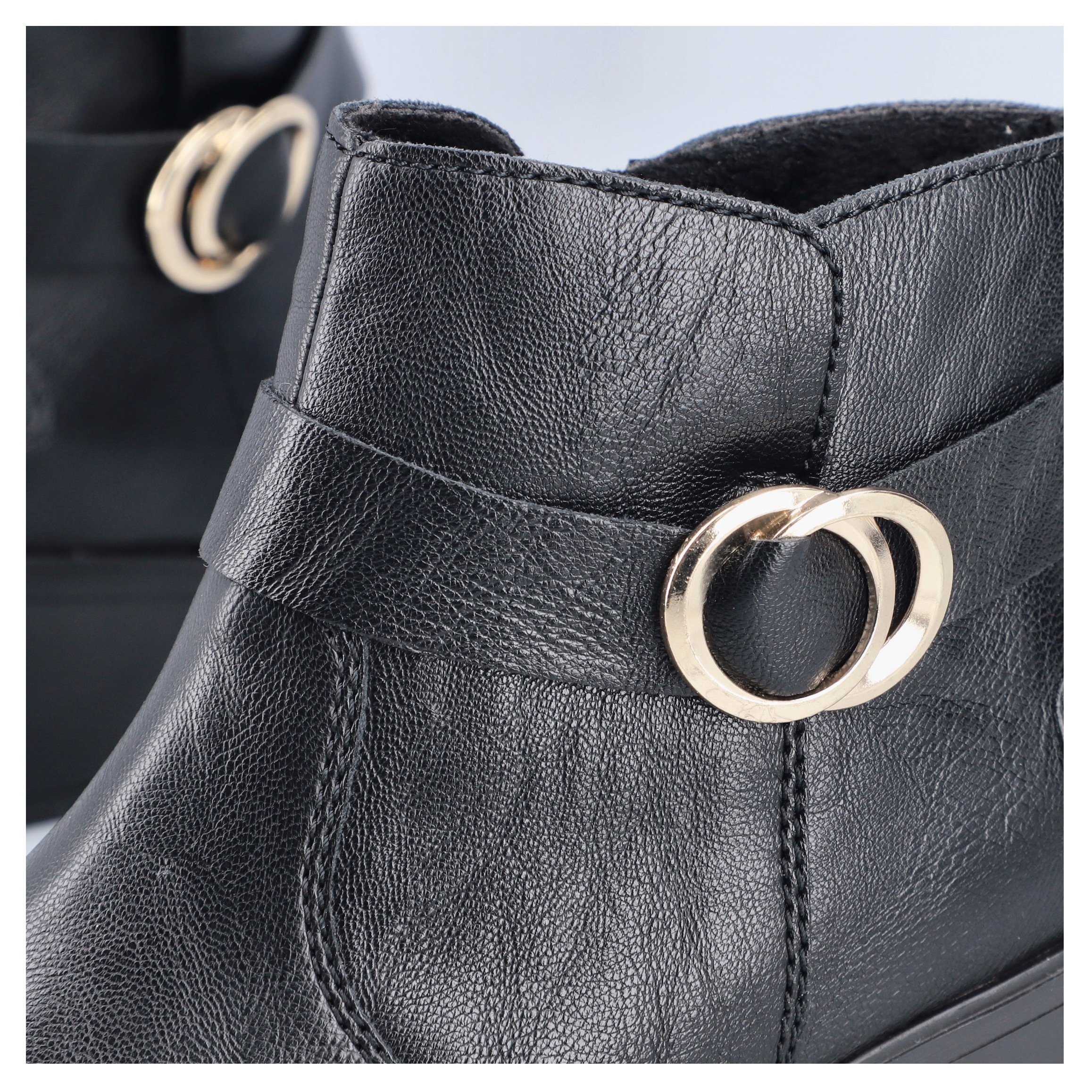 Rieker Stiefelette, Ankleboots, Blockabsatz, mit Innenreißverschluss