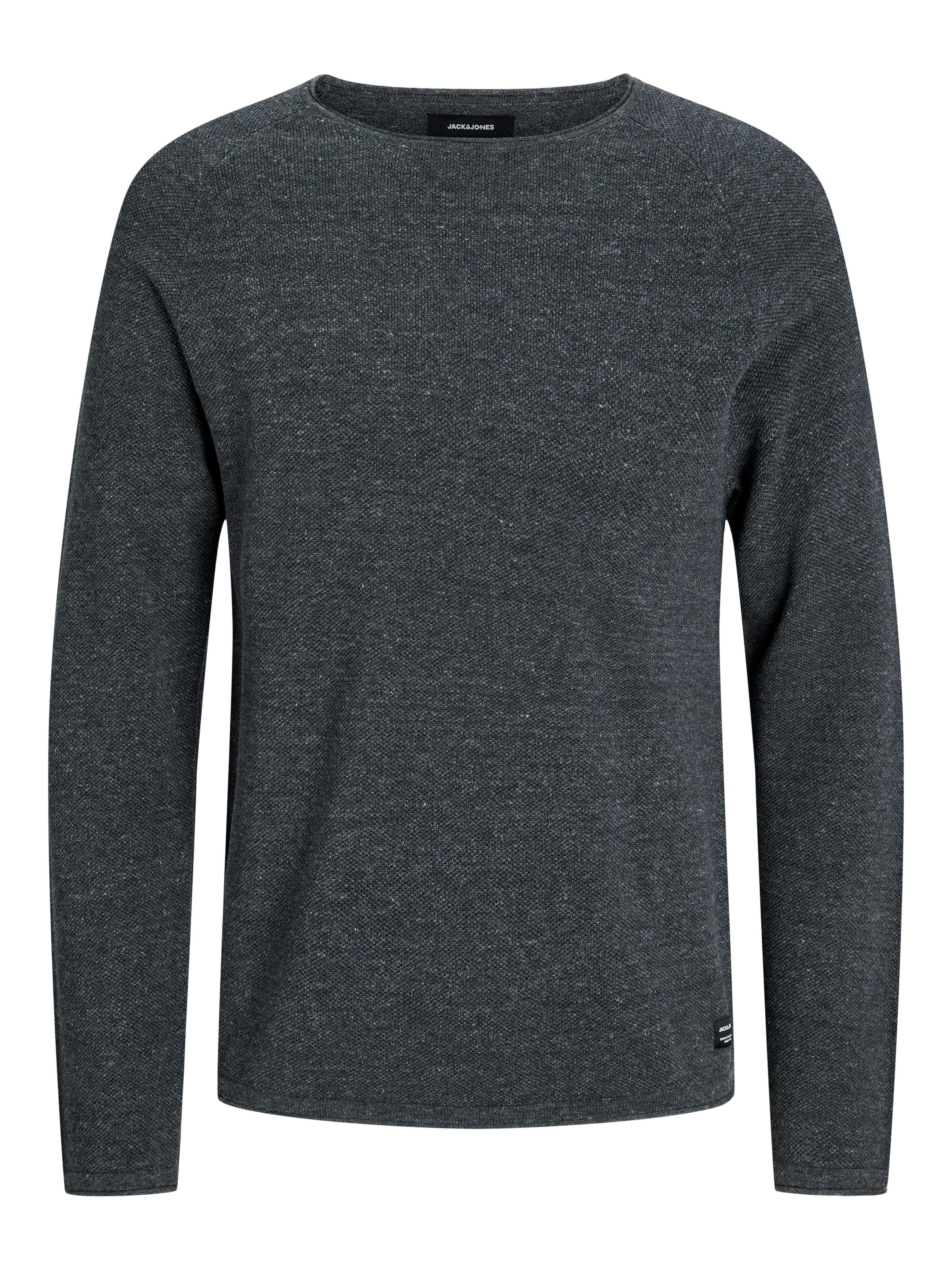 Jack & Jones Rundhalspullover »JJEHILL Pullover mit angenehmem Tragegefühl« Modisch, schmal, Baumwolle, Rundhals