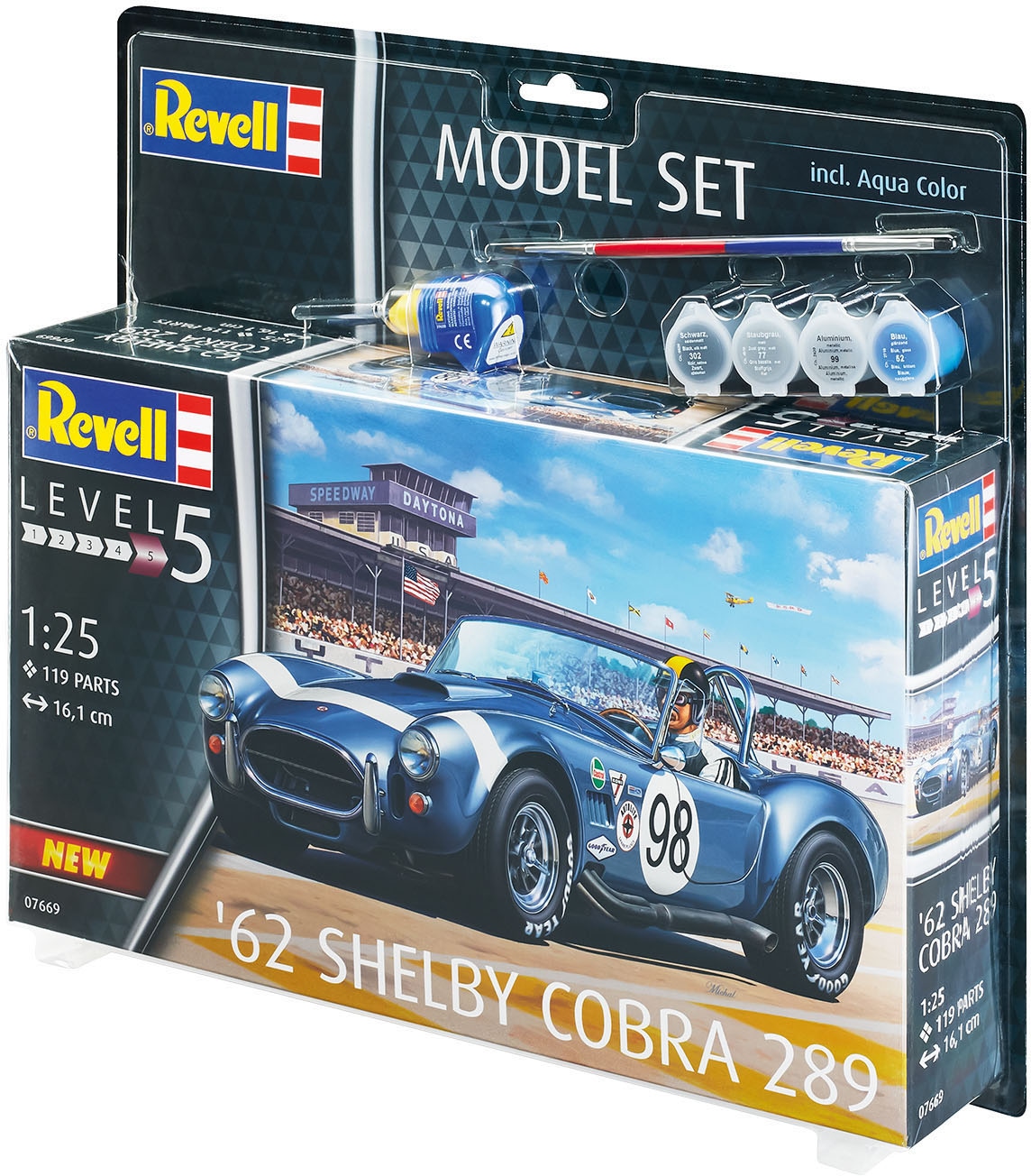 Revell® Modellbausatz »'62 Shelby Cobra 289«, 1:25