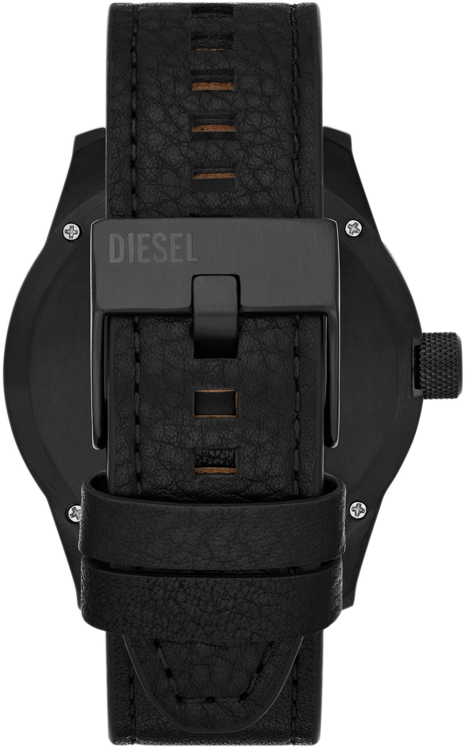 Diesel Quarzuhr »RASP NSBB, DZ2180«, Armbanduhr, Herrenuhr, Lederarmband