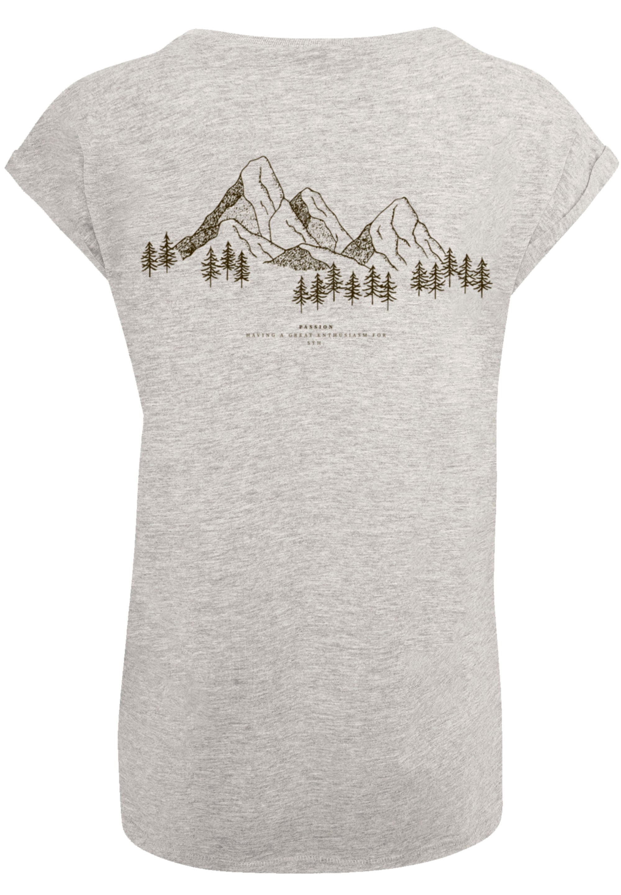 F4NT4STIC T-Shirt "PLUS SIZE Mountain Berge", Print günstig online kaufen