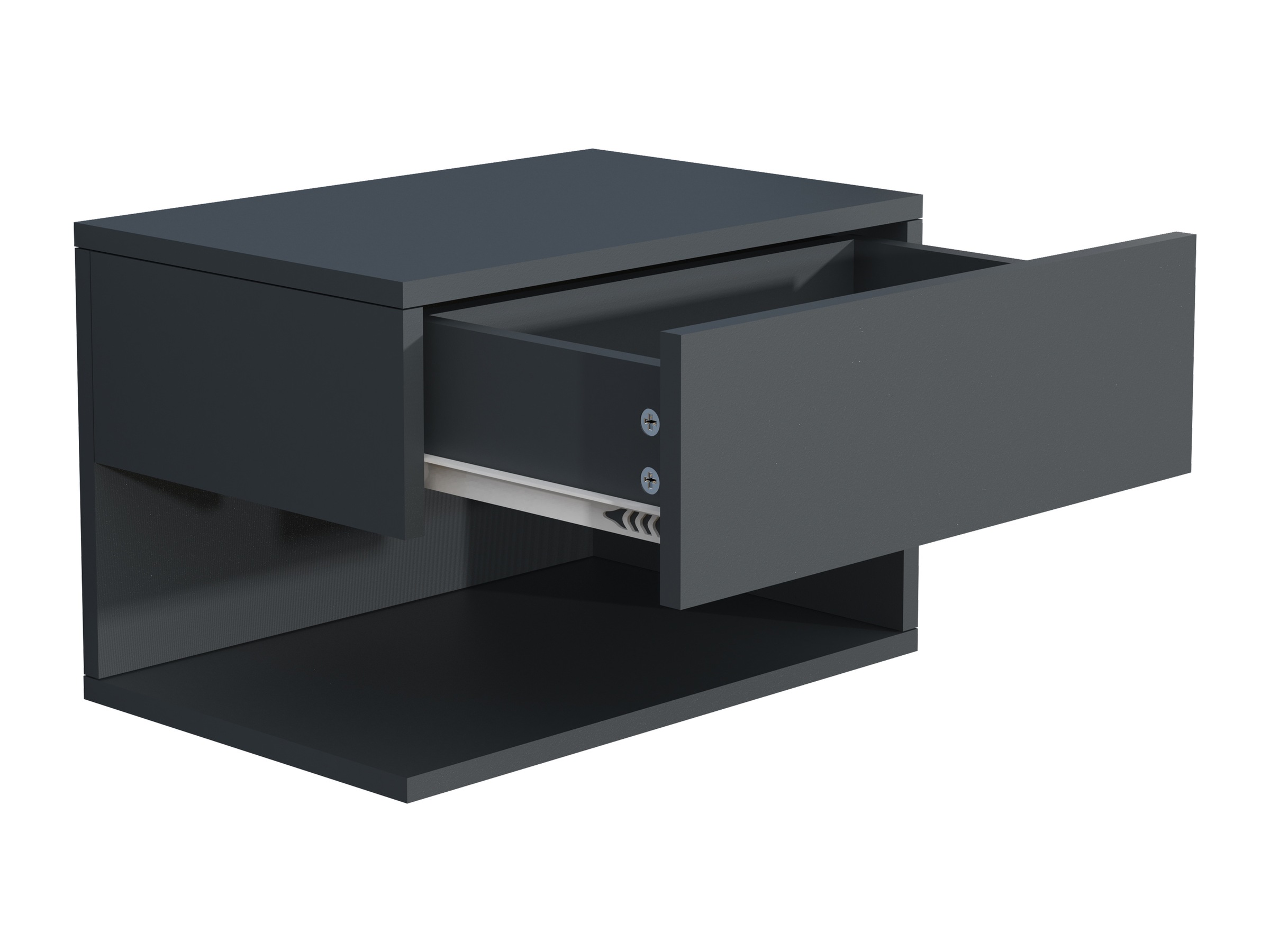 Thumbnail - VCM Nachttisch "Wandschublade Wand Hänge Nachttisch Usal XL 45cm" 1 Stk. tlg.