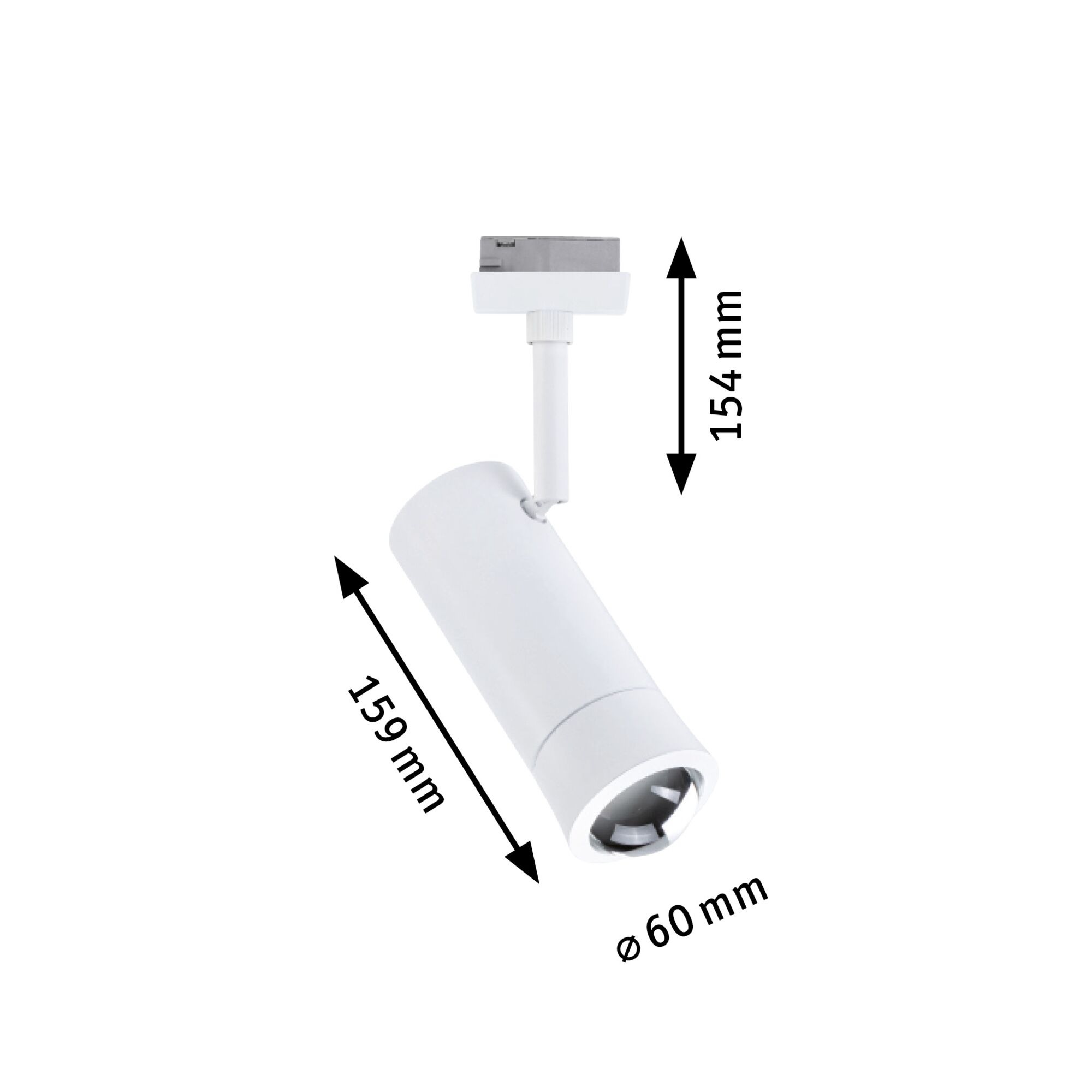 Paulmann Schienensystem-Leuchten »Tarie 230lm 4,5W RGBW+ dimmbar 230V« LED-Modul 1 Stk. Tageslichtweiß Smart Home