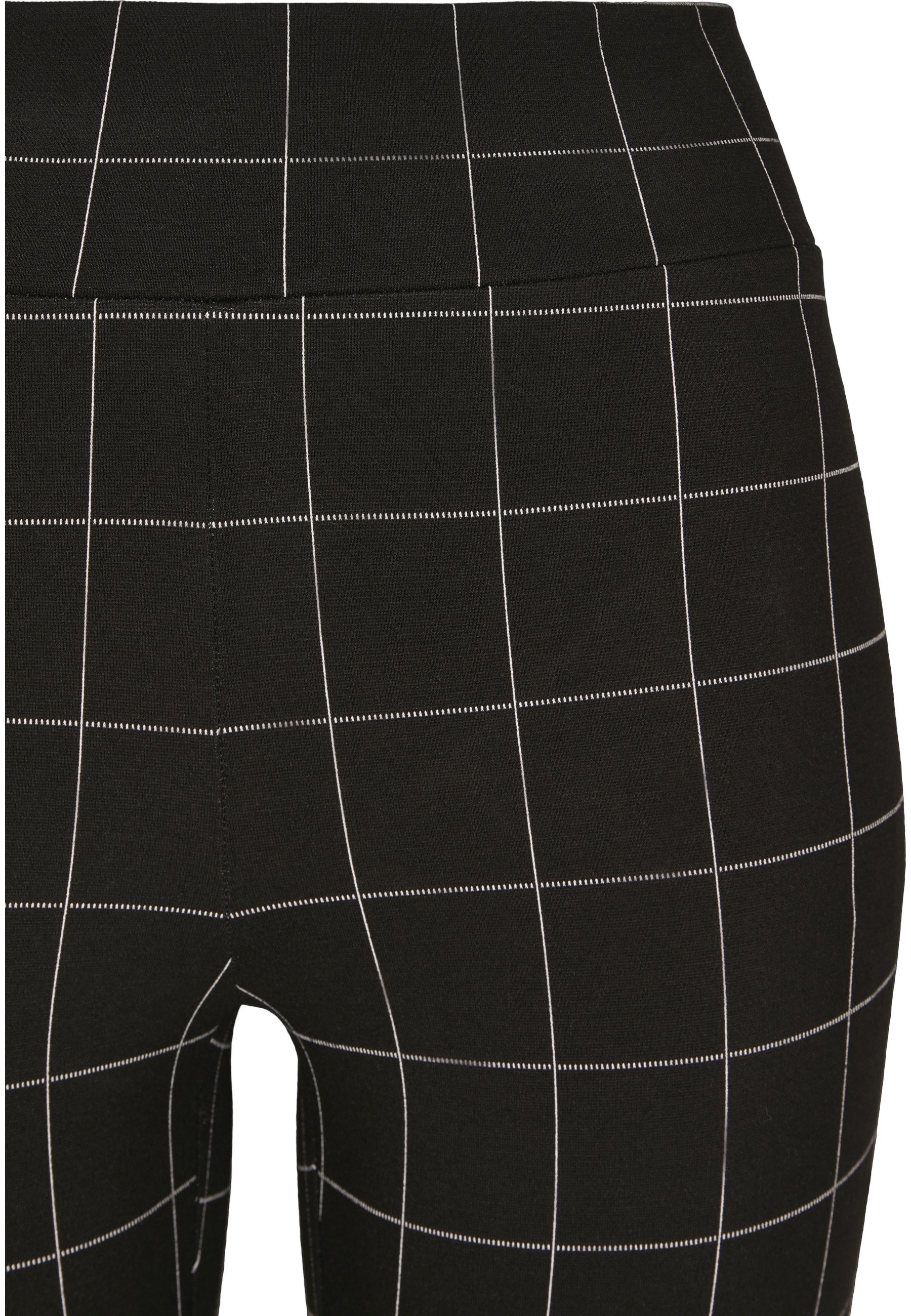 URBAN CLASSICS Leggings »Urban Classics Damen Ladies Check High Waist Leggings«