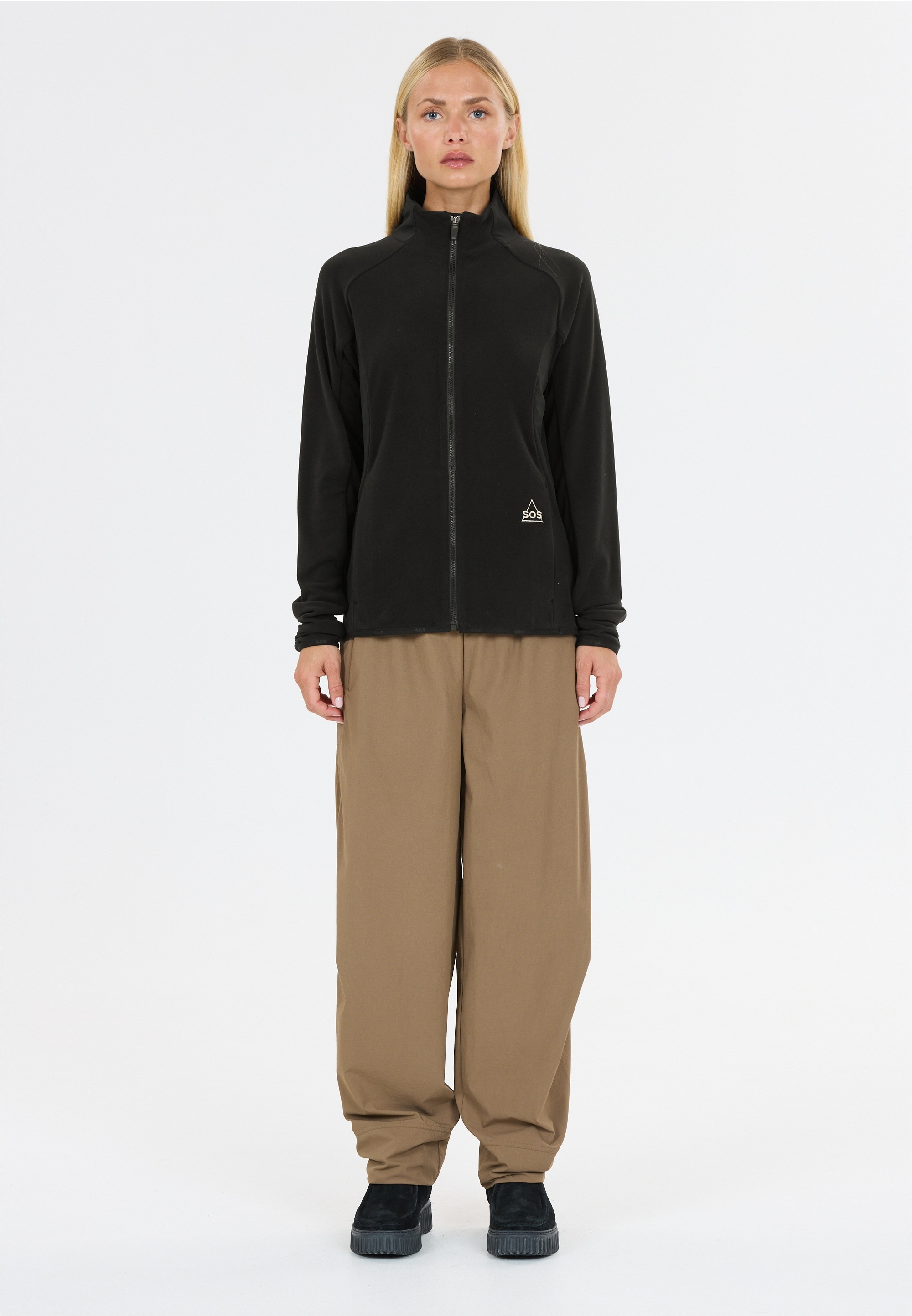 SOS Fleecejacke »Bromo« mit kuschelig wärmender Eigenschaft