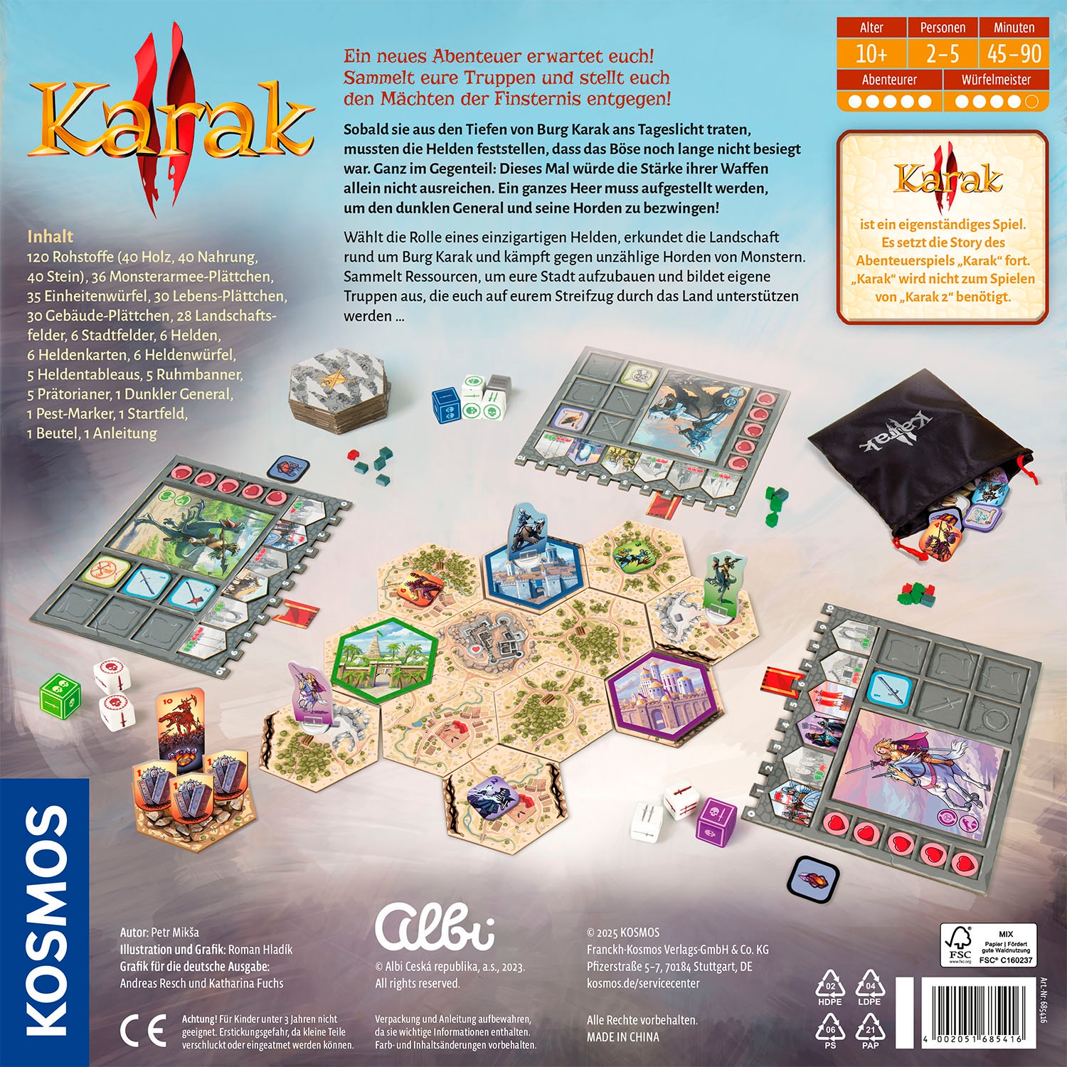 Kosmos Spiel »Karak 2«