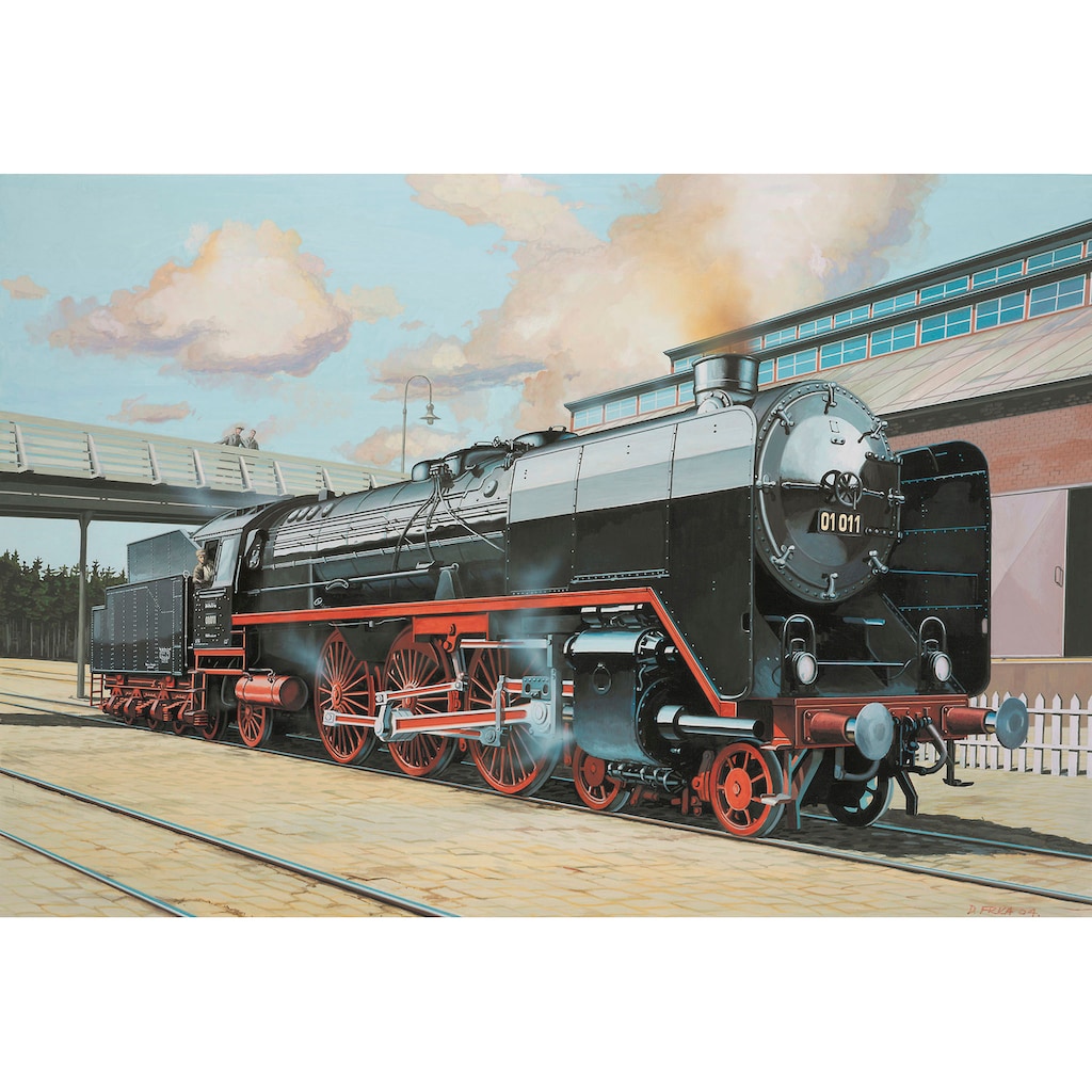 Revell® Modellbausatz »H0 Schnellzuglokomotive BR01 & Tender 2'2' T32«, 1:87