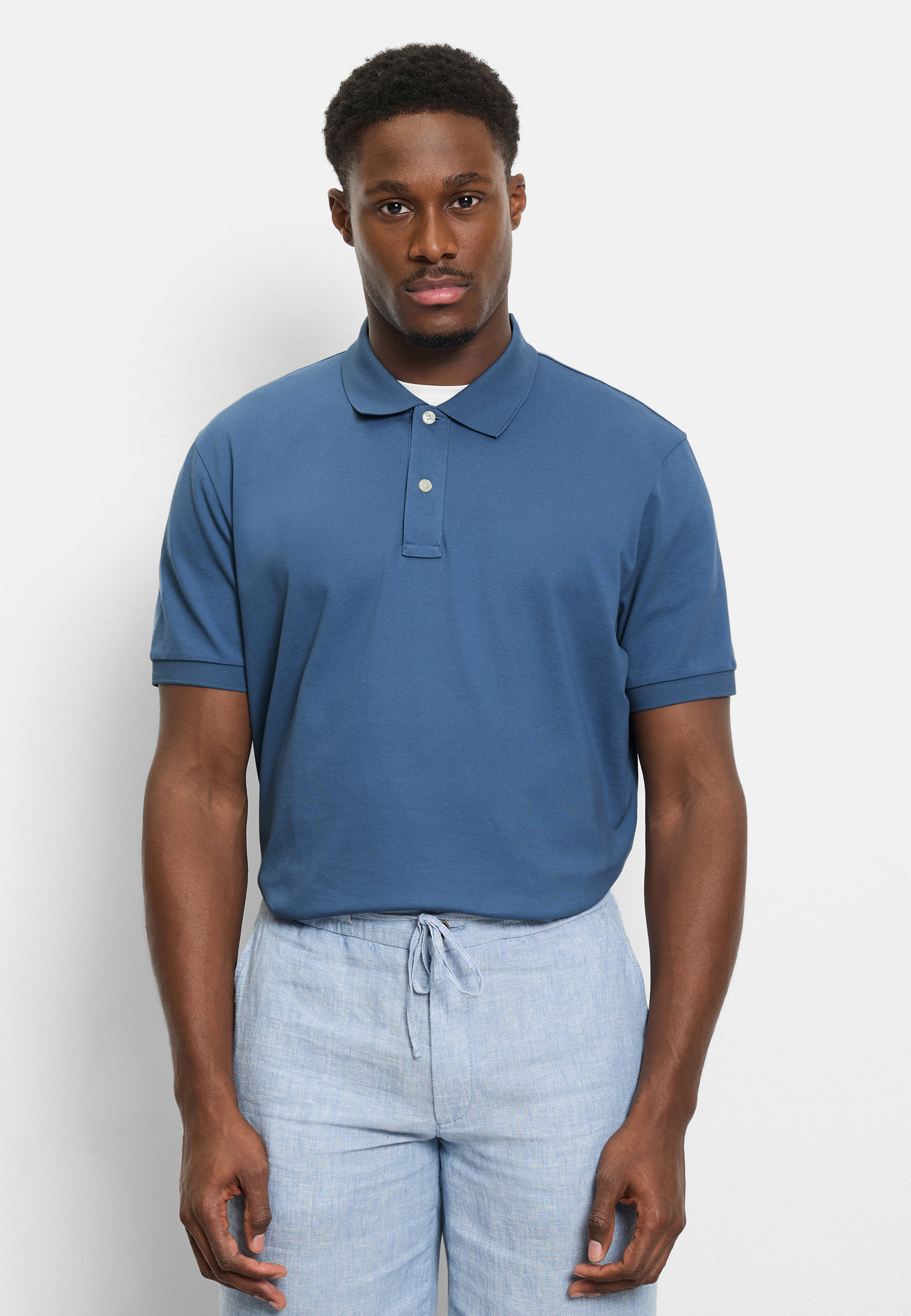 OLYMP Poloshirt "OLYMP Casual Wirk, Polo"