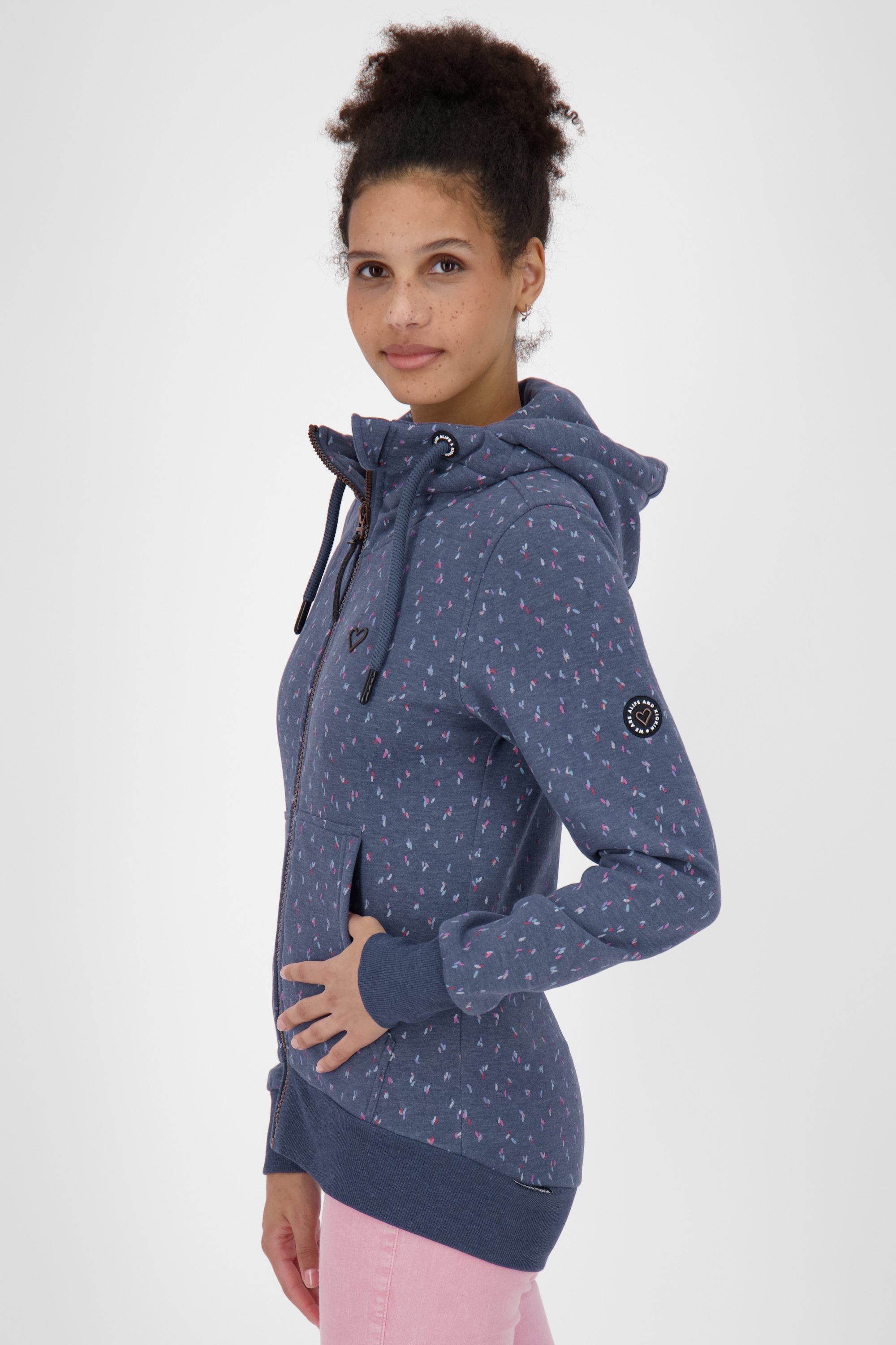 Alife & Kickin Kapuzensweatjacke »Damen YasminAK B«
