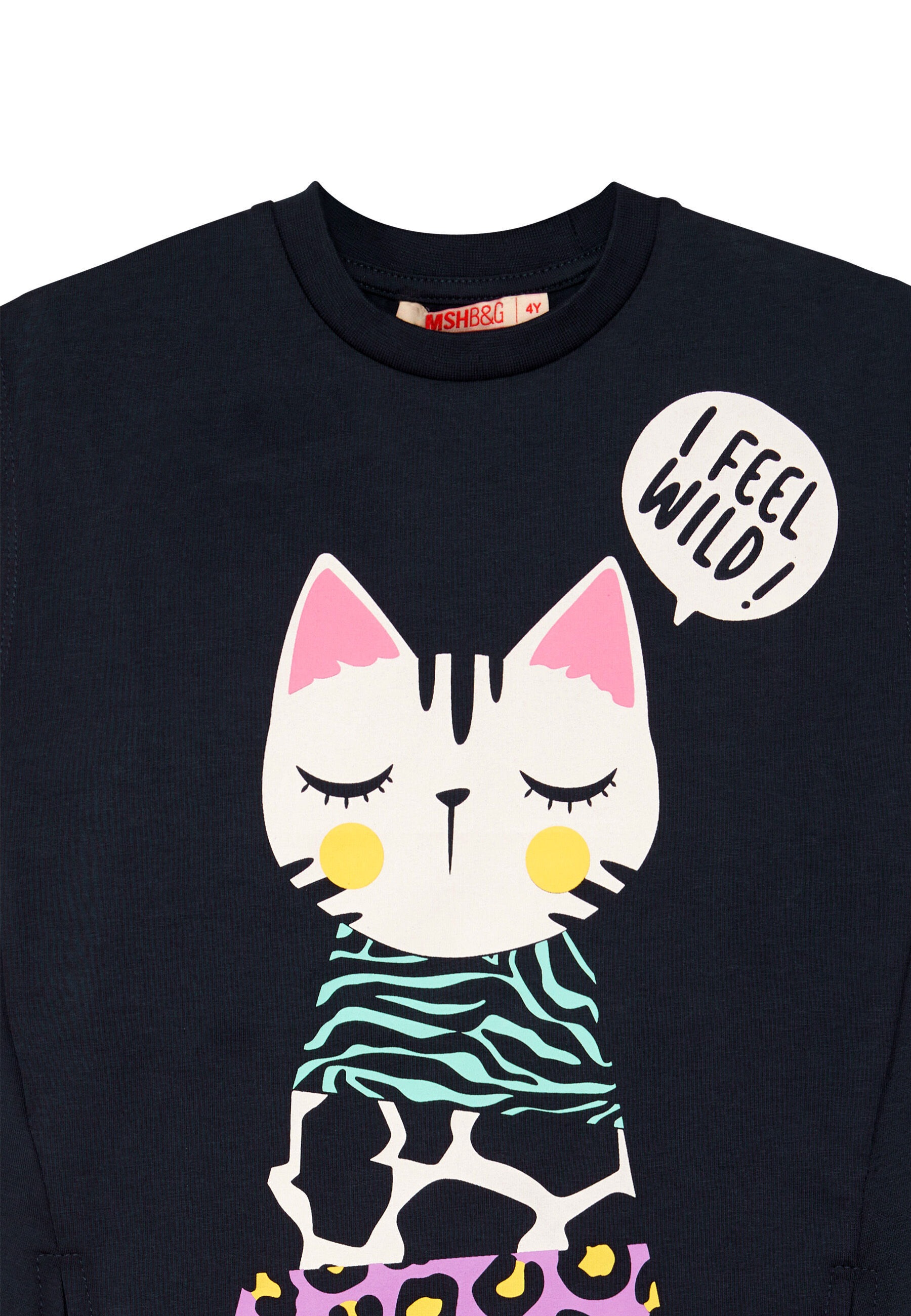 Denokids Hausanzug »Jungle Cat«, mit Katzen-Print