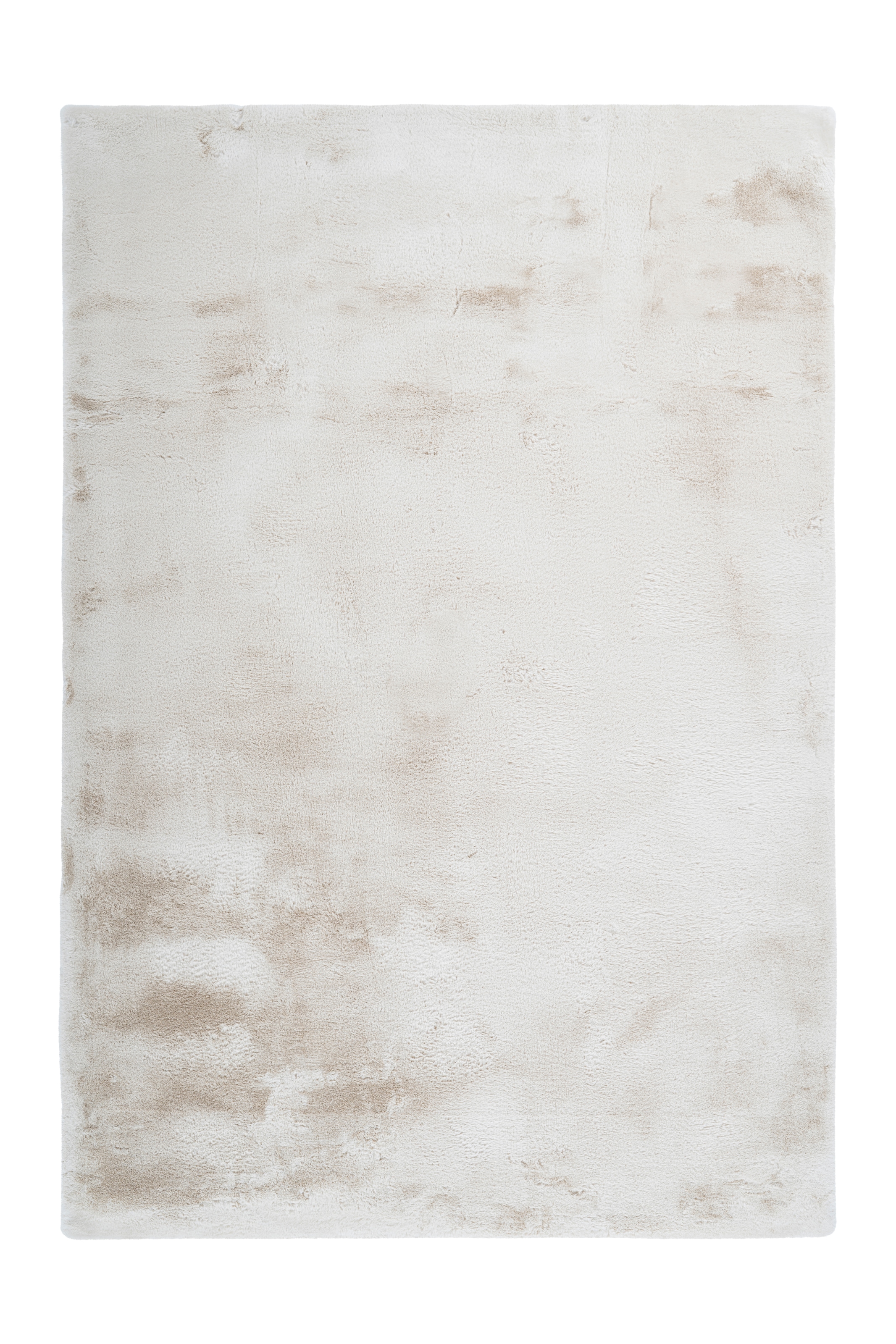 Hochflor-Teppich KAYOOM "Emotion 525", creme, B:200cm H:27mm L:290cm, Polyester, Teppiche, Fell Haptik, weich kuschelig, alle Räume
