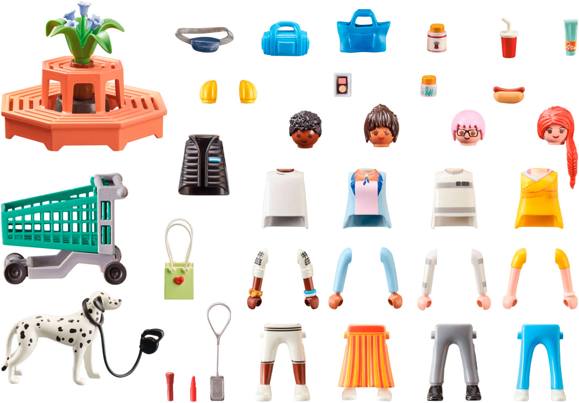 Playmobil® Konstruktions-Spielset »My Figures: Shopping (71541), My Life« Made in Europe