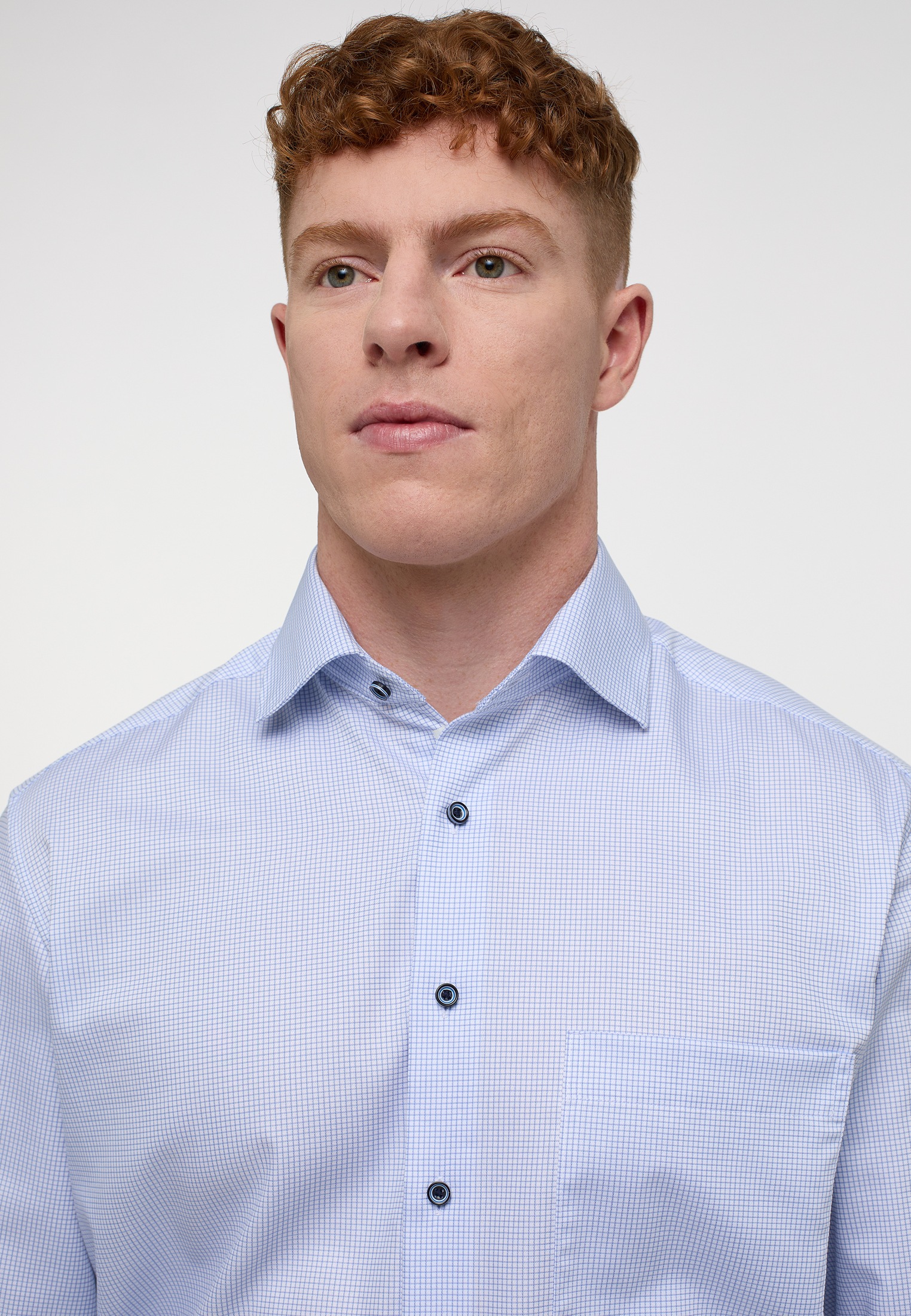 Thumbnail - Eterna Langarmhemd "COMFORT FIT"