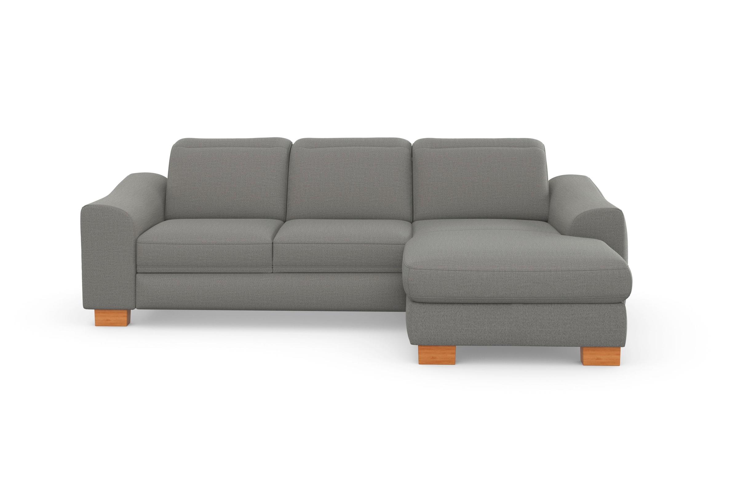 sit&more Ecksofa "Dundee L-Form", mit Federkern und Massivholzfüßen, wahlwe günstig online kaufen