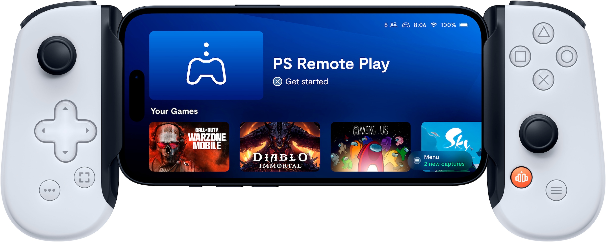 Controller »PS Edition (Lightning) - Mobiler Gaming-Controller für iPhone - 2. Gen«