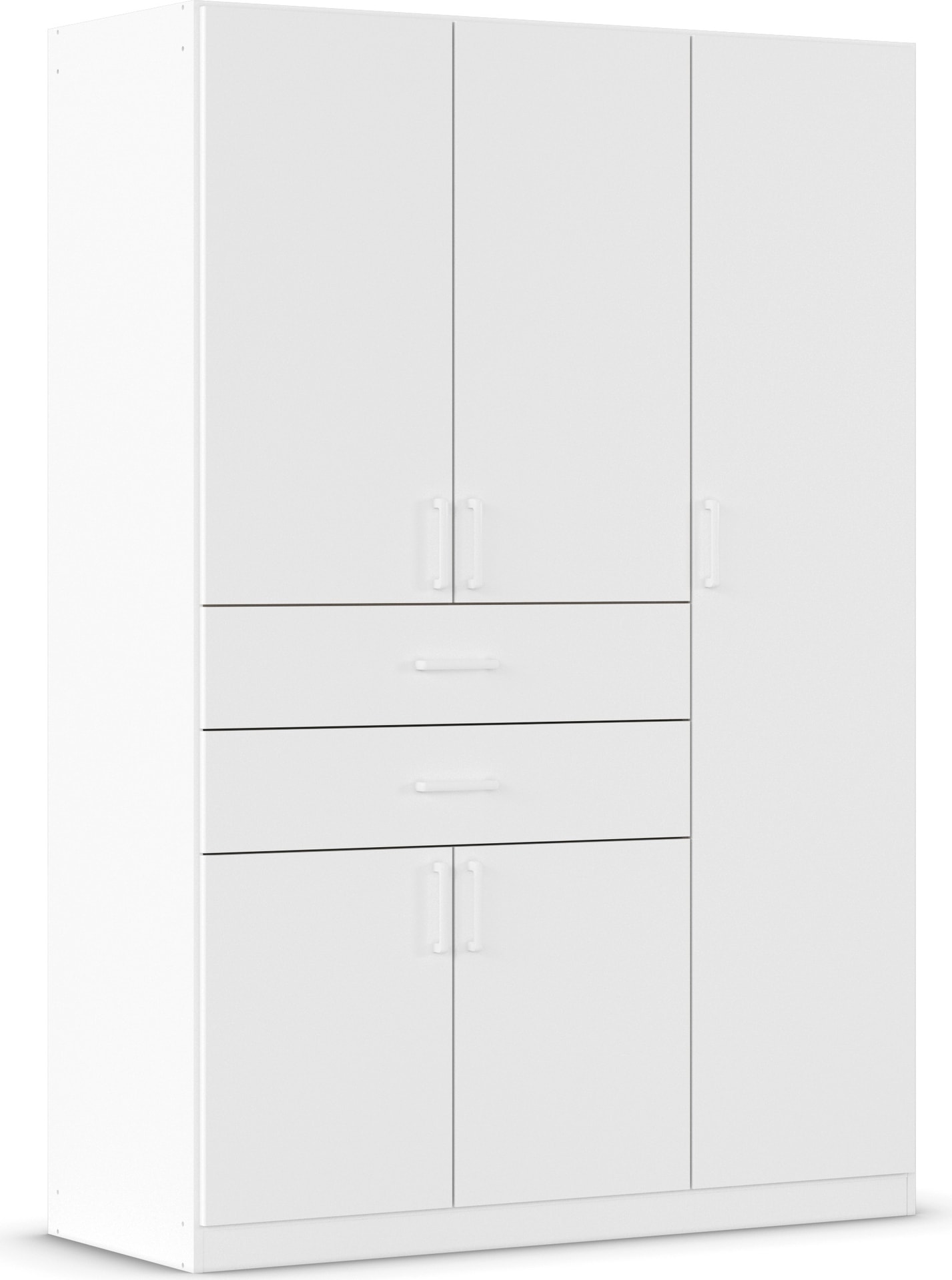 rauch "Kleiderschrank Schrank Garderobe MAIKA mit Dekor-Front" 2 Schubladen, in verschiedenen Breiten, Höhen, Farben, MADE IN GERMANY