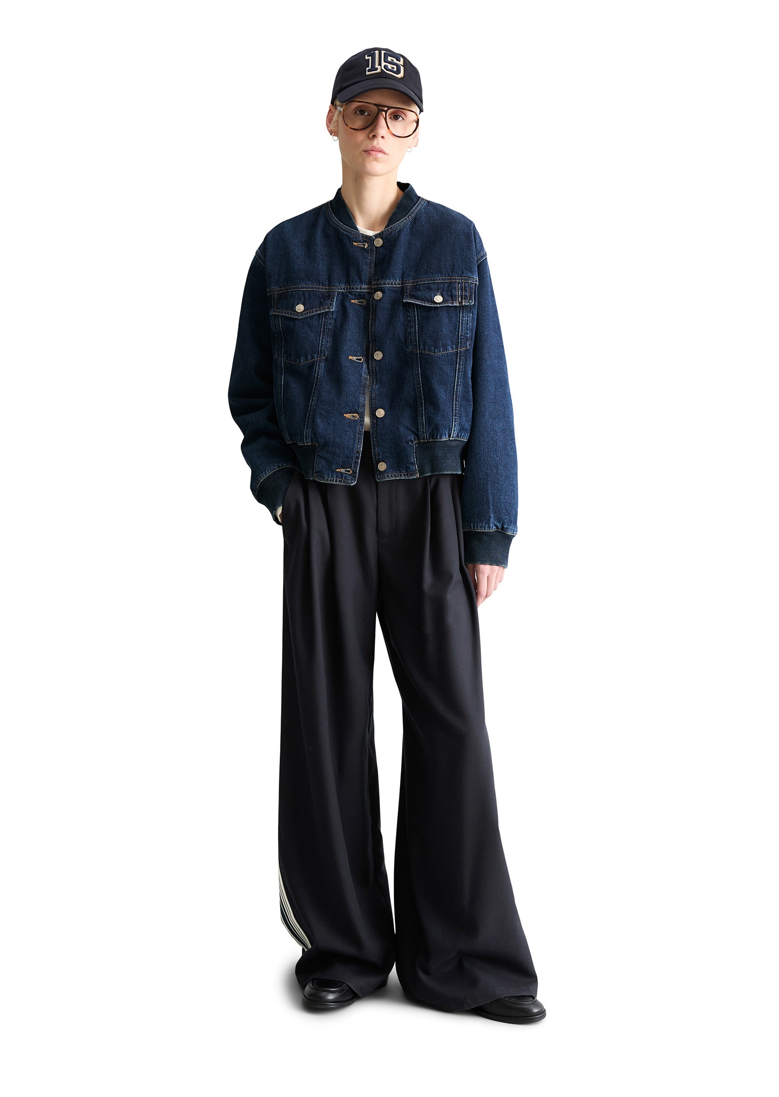 Marc O'Polo DENIM Jeansjacke »aus Rigid Denim« ohne Kapuze