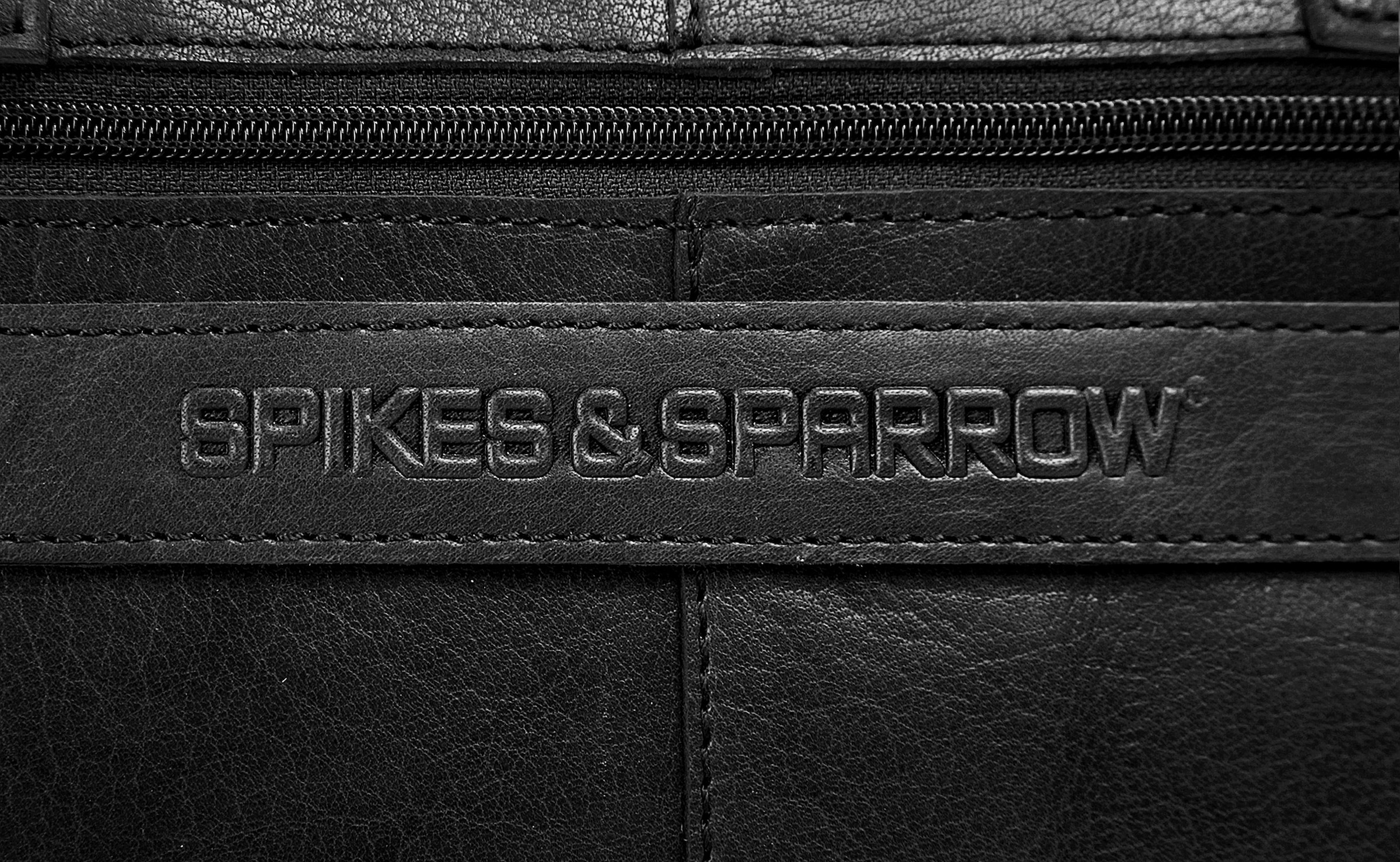Spikes & Sparrow Aktentasche, echt Leder