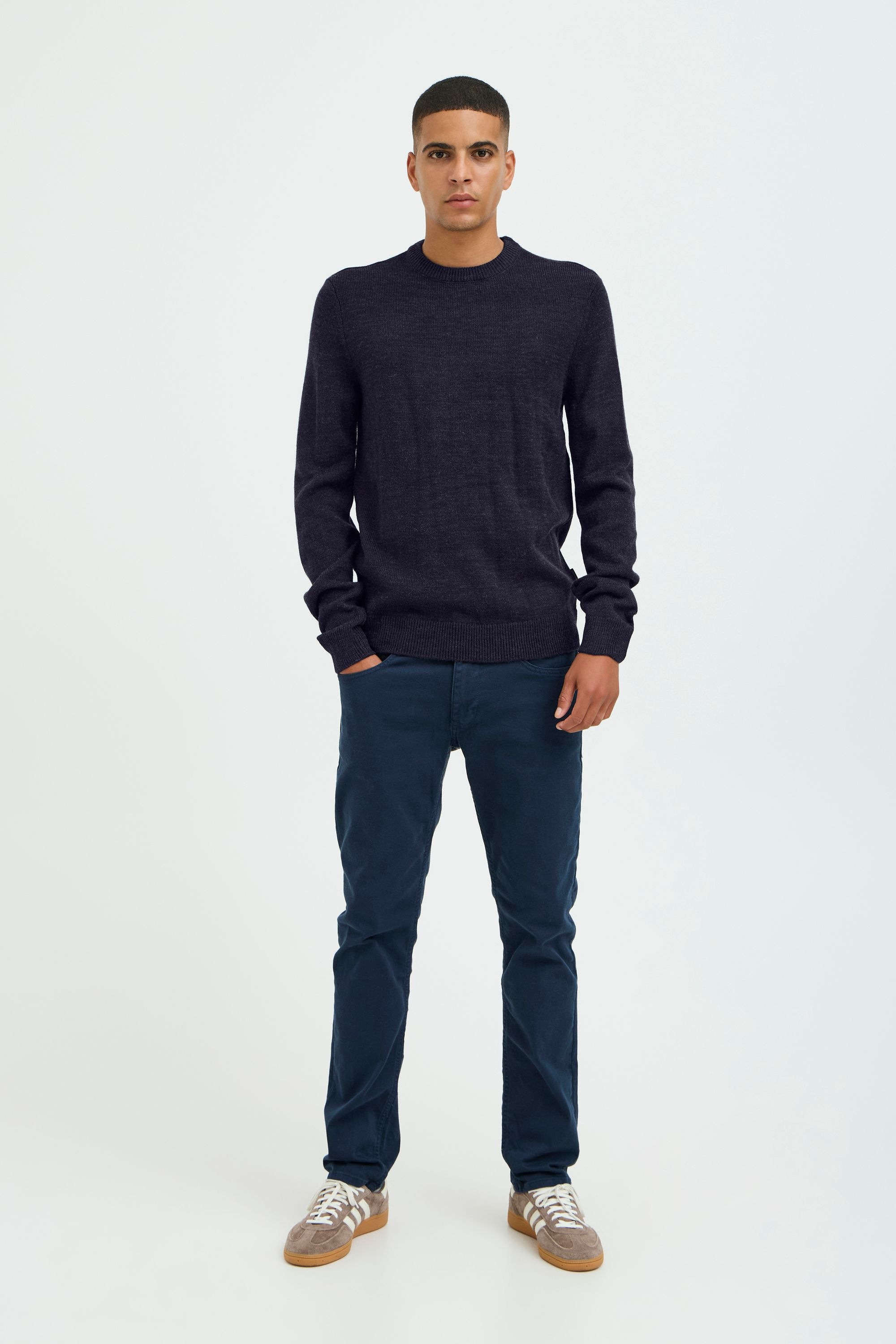 Blend Strickfleece-Pullover "Strickpullover BHPullover" günstig online kaufen